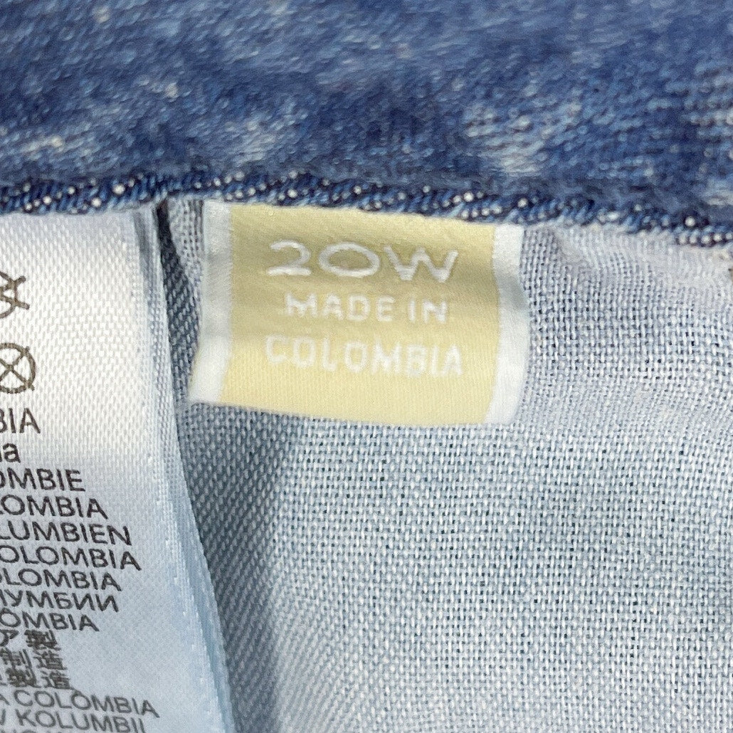 MICHAEL Michael Kors | Distressed Union Wash Capri | 20W