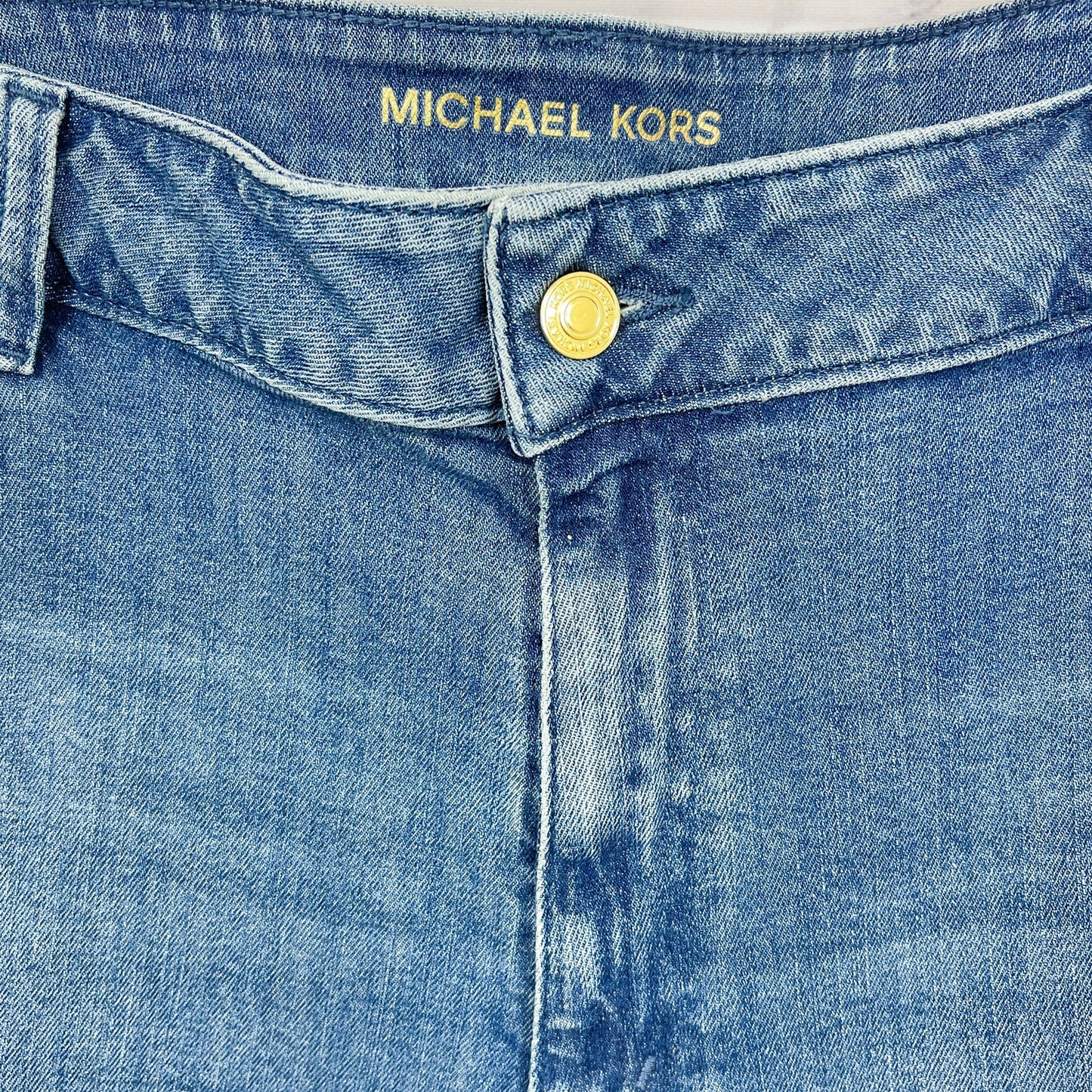 MICHAEL Michael Kors | Distressed Union Wash Capri | 20W