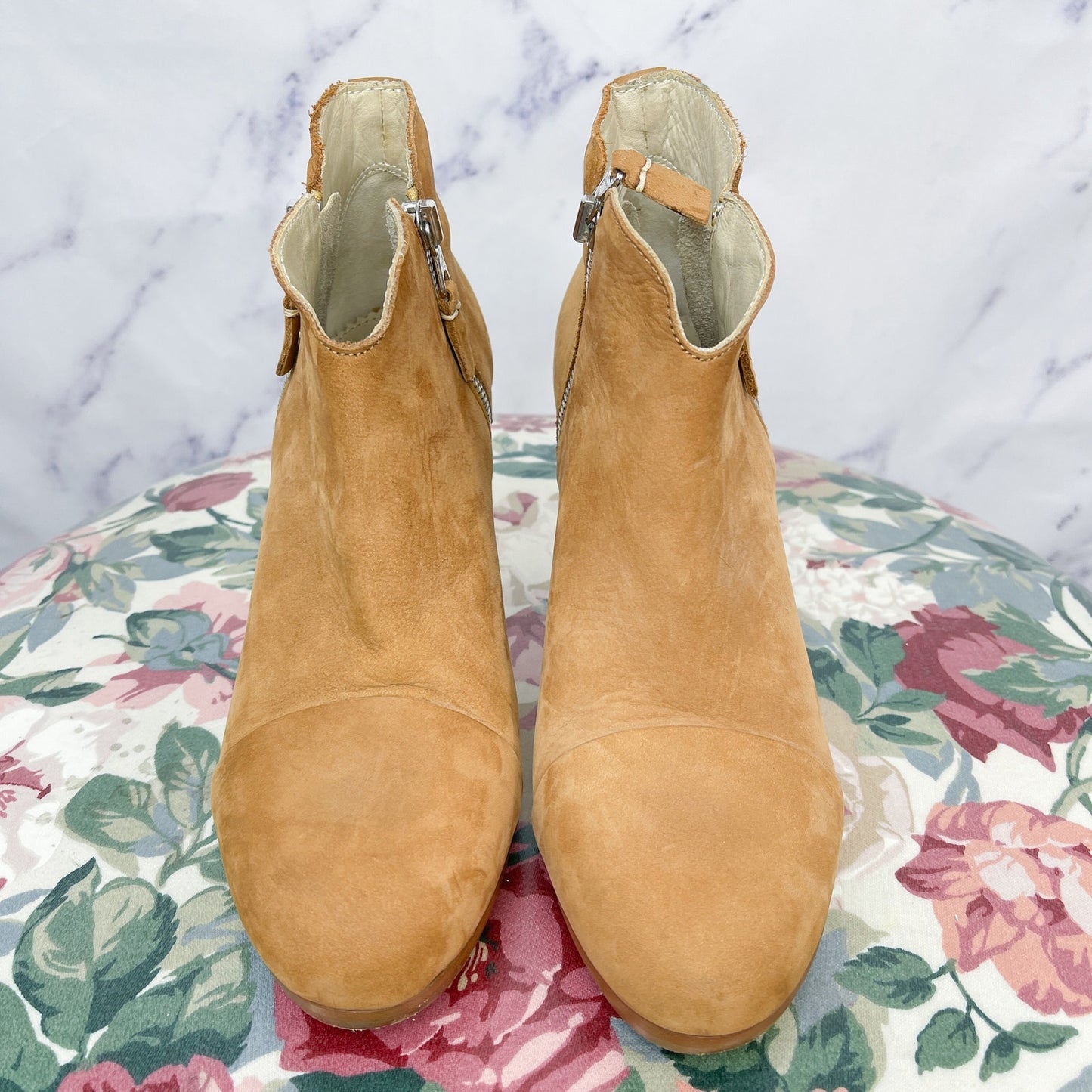 Rag & Bone | Margot Nubuck Suede Ankle Bootie | 39.5