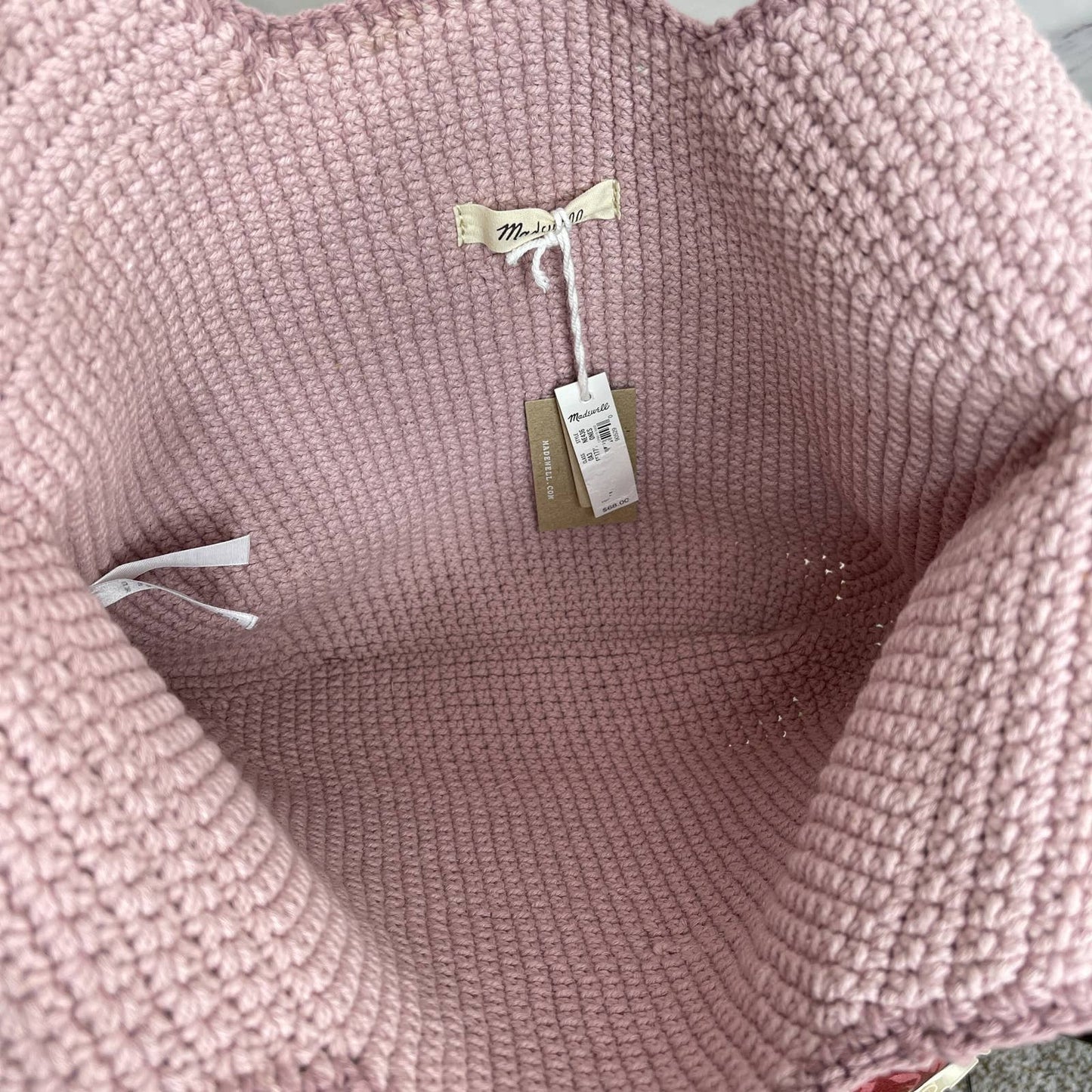 Madewell | The Crochet Shopper Bag| | Wisteria Dove Mutli