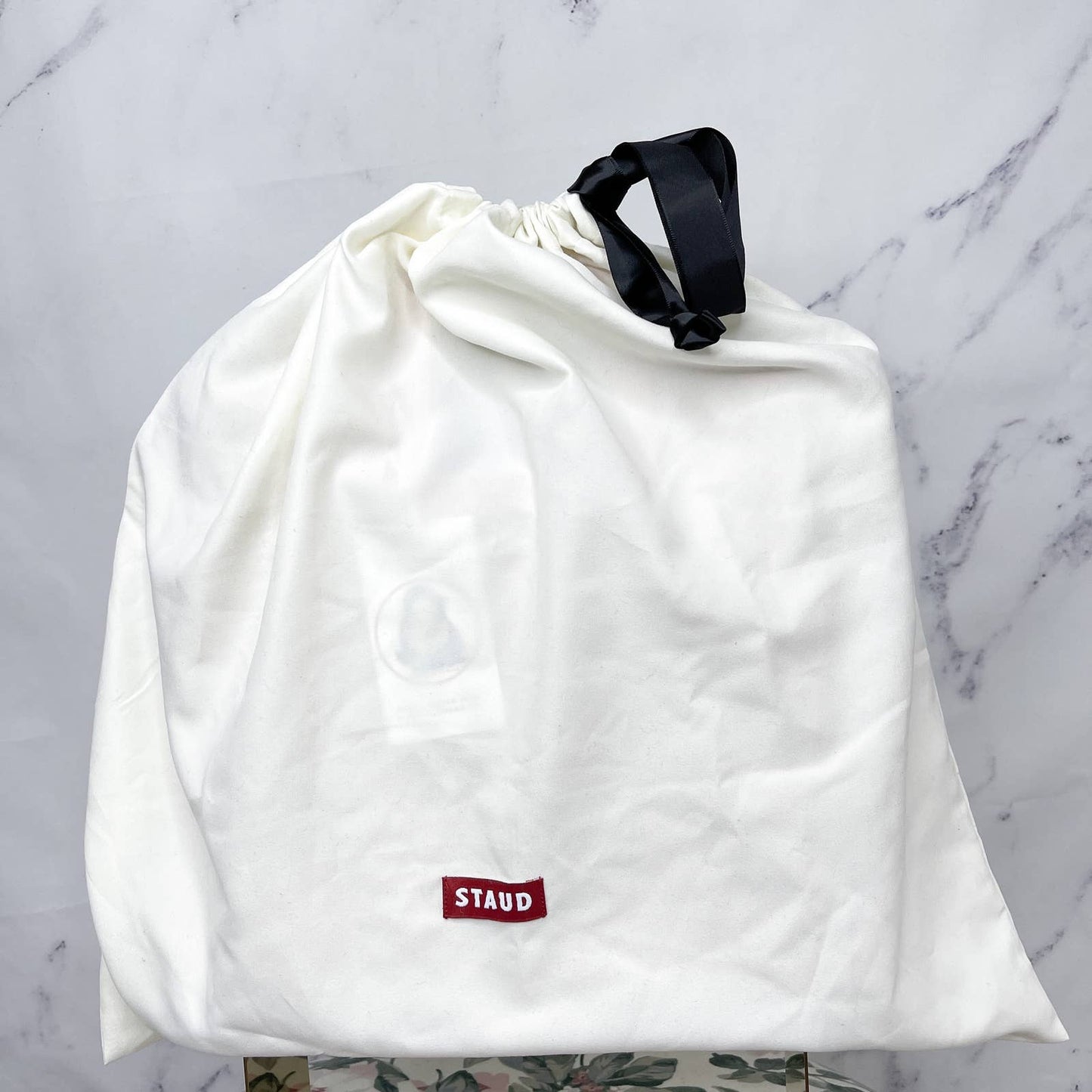 STAUD | Shirley Gingham Nylon Tote Bag