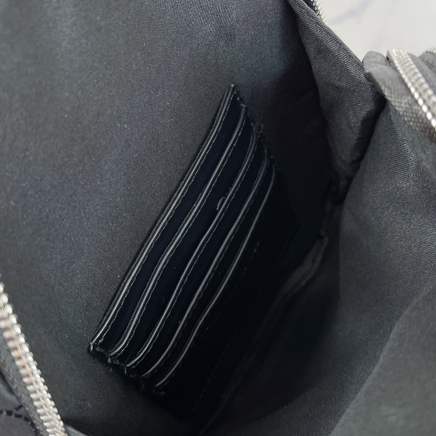 House of Harlow 1960 | Black Quilted Sling Bag / Crossbody