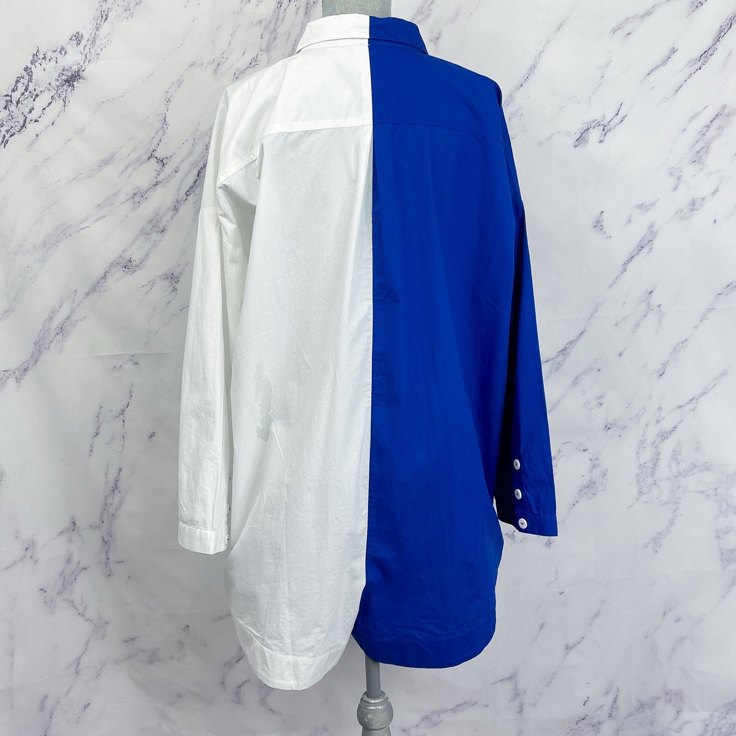 Farm Rio | Off-White Fish Cutwork Long Sleeve Romper | XL