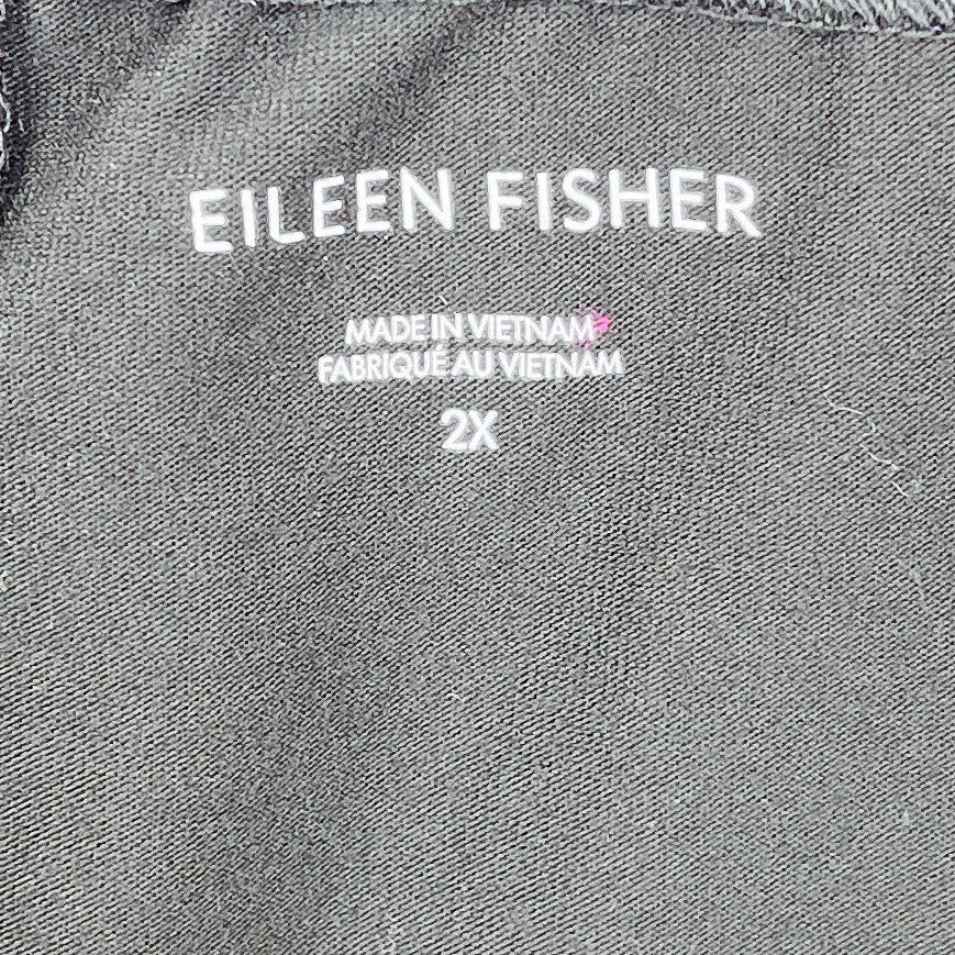 Eileen Fisher | Black Walking Shorts | 2X