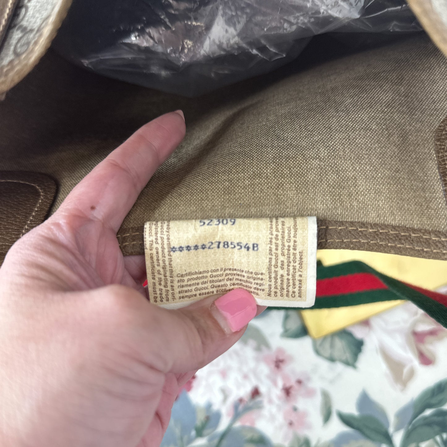 Gucci | GG Supreme Web Tote