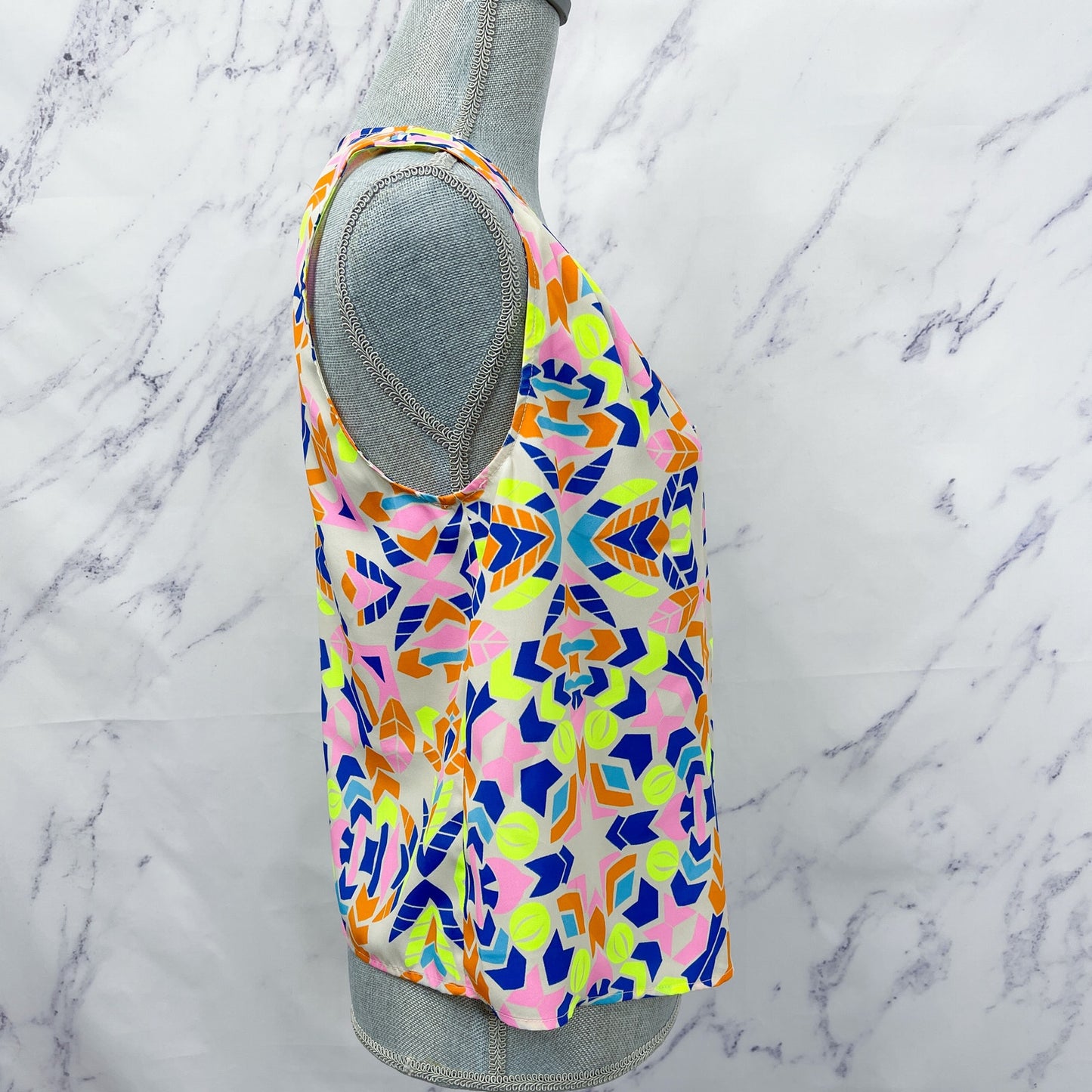 Mara Hoffman| Aloha Sky Geometric Print Top | S