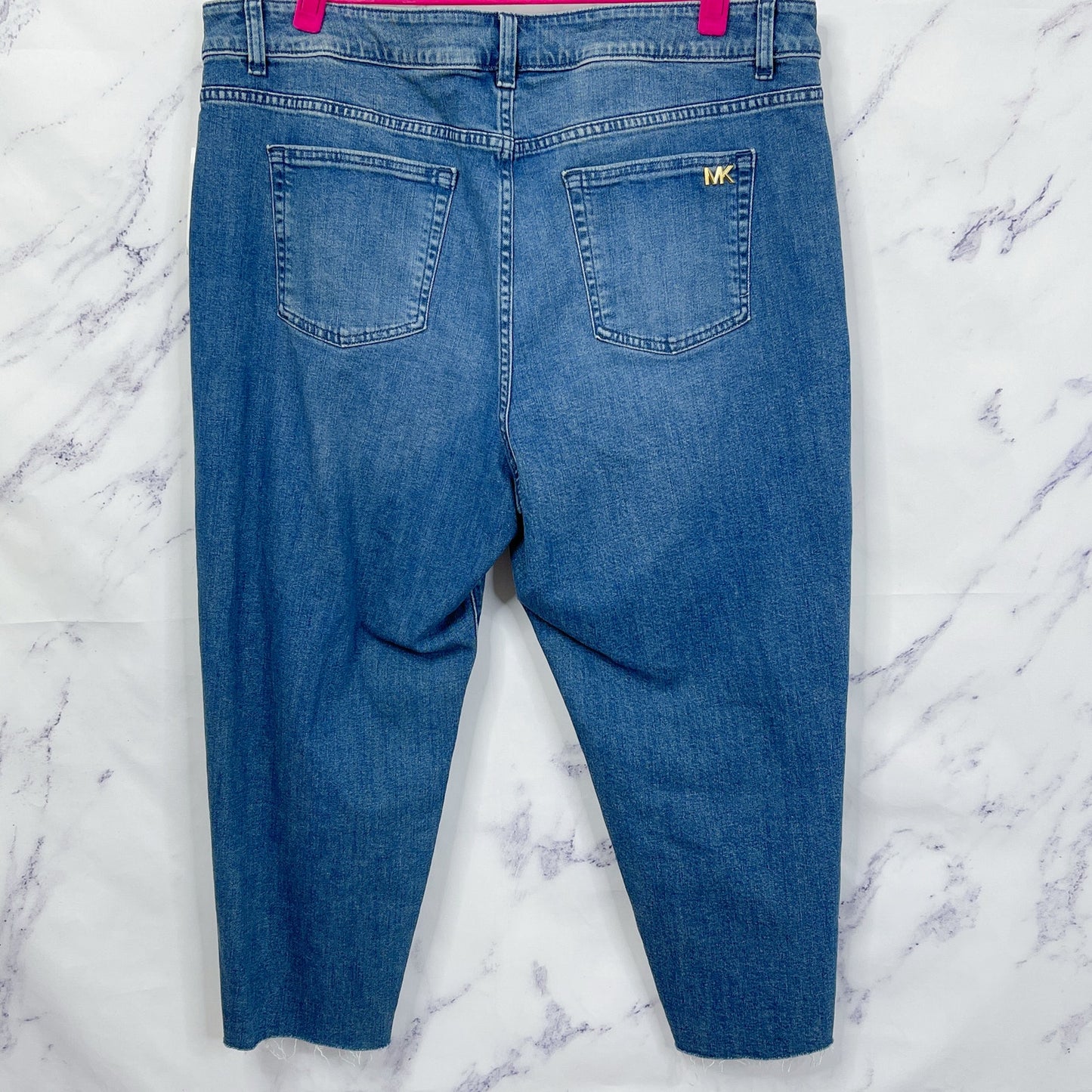 MICHAEL Michael Kors | Distressed Union Wash Capri | 20W