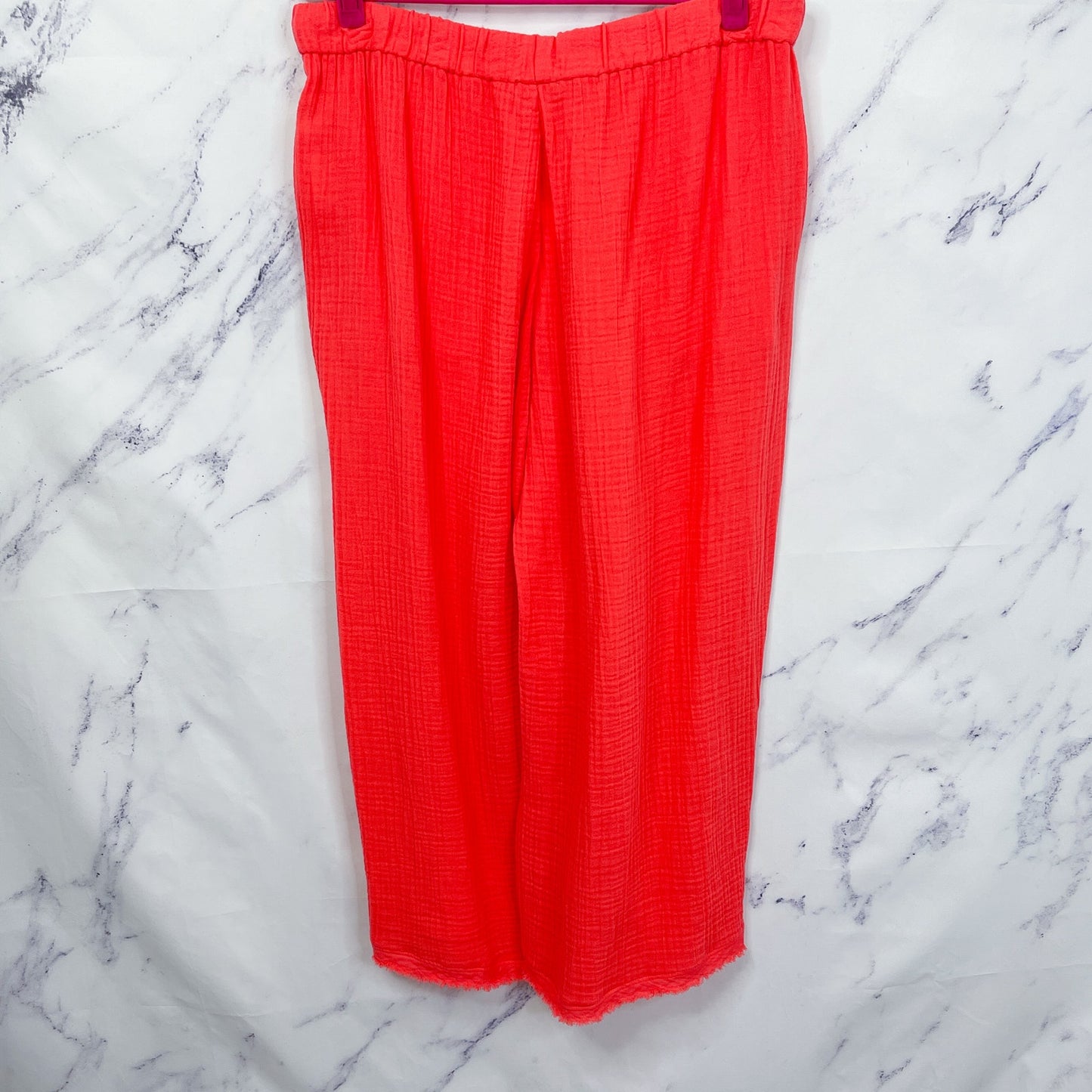 Eileen Fisher | Wide Leg Cropped Pant | L