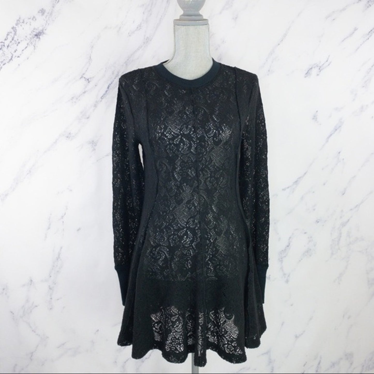 Free People | Coffee in the Morning Tunic Top | M