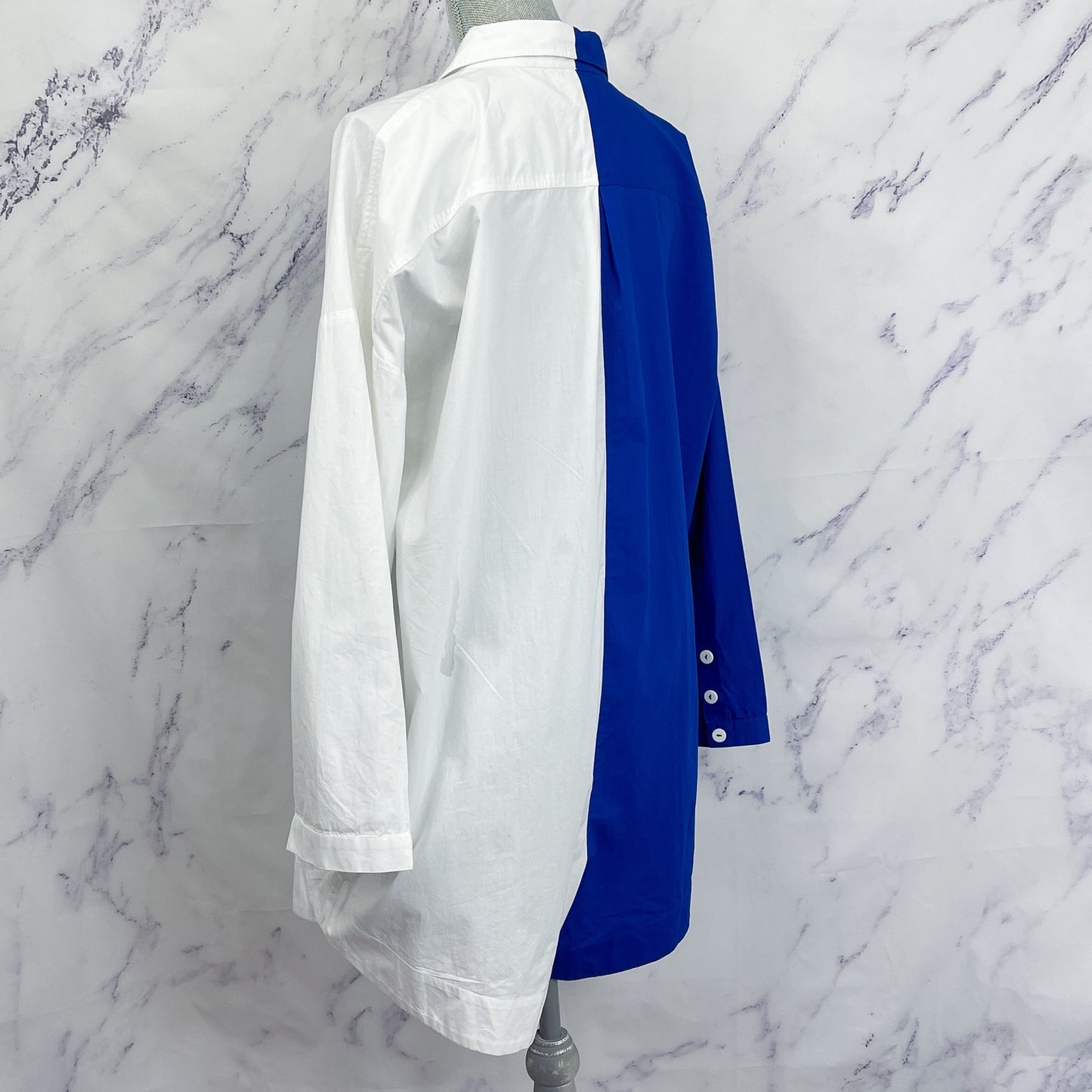 Farm Rio | Off-White Fish Cutwork Long Sleeve Romper | XL