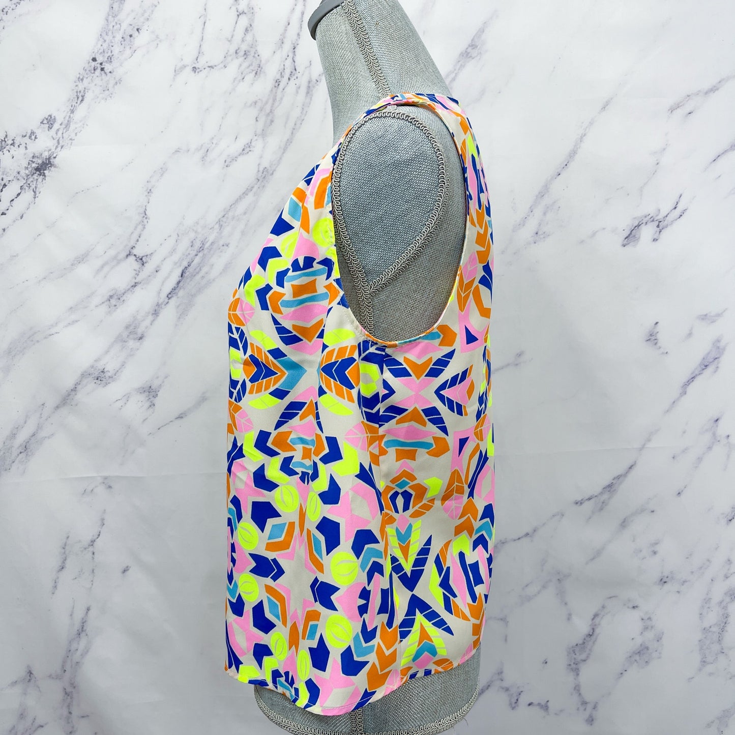 Mara Hoffman| Aloha Sky Geometric Print Top | S