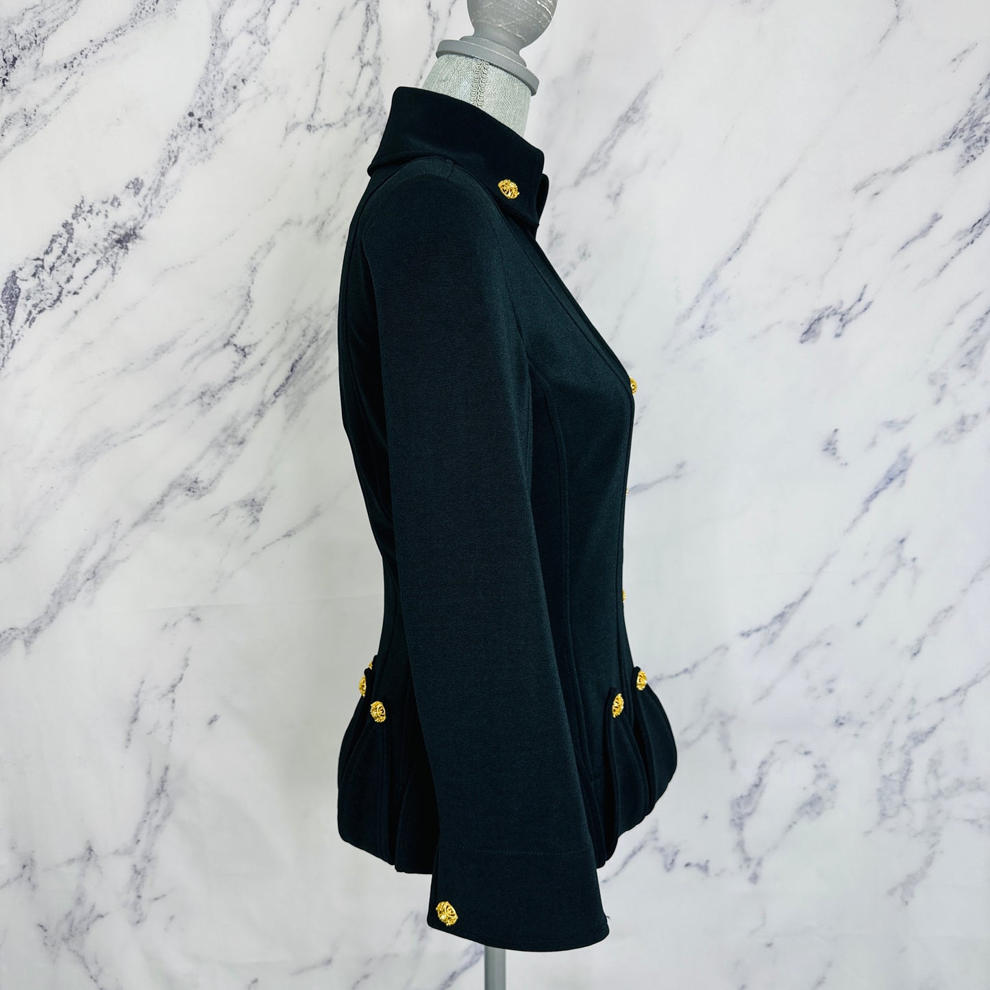Etoile New York | Vintage Black Fitted Embellished Blazer | S