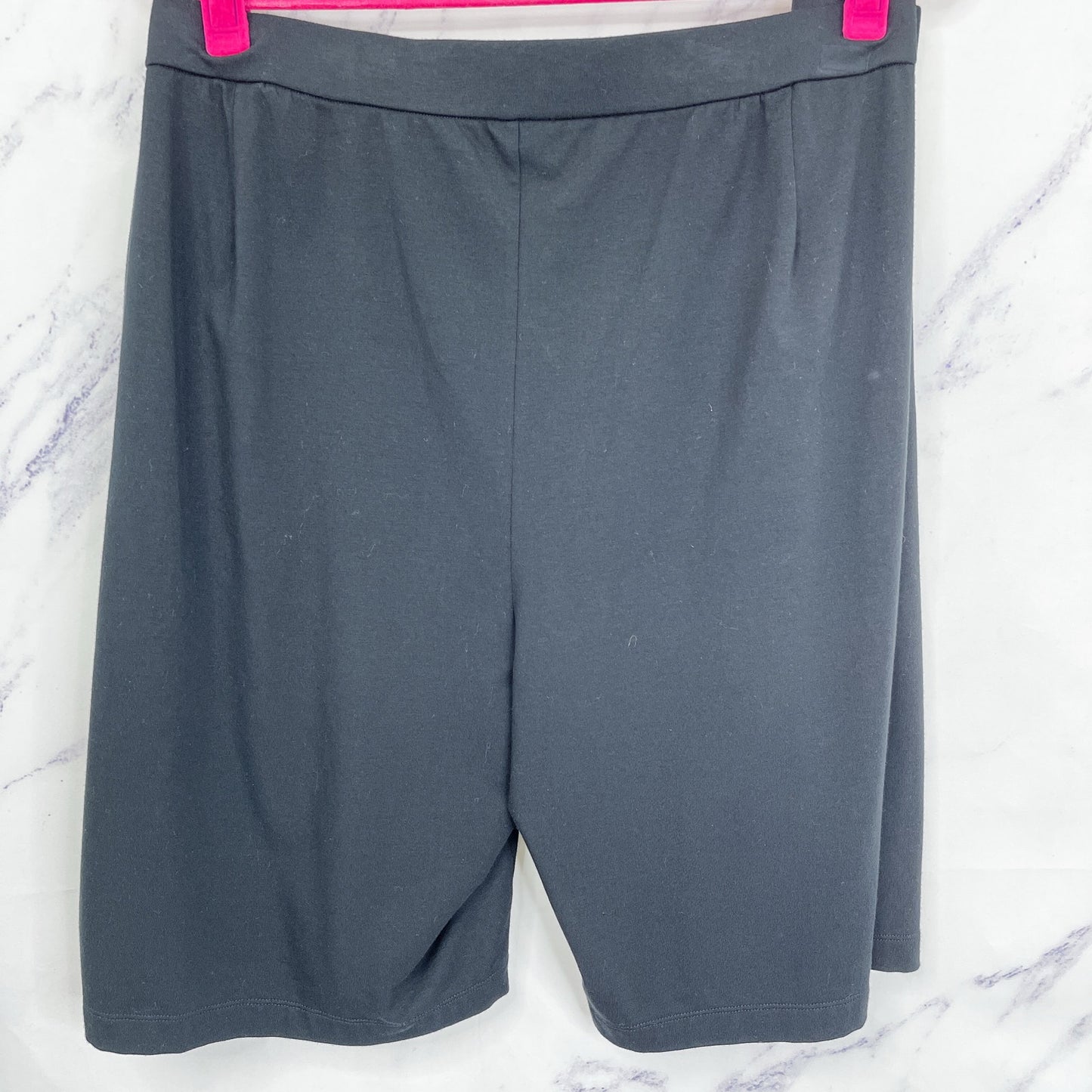 Eileen Fisher | Black Walking Shorts | 2X