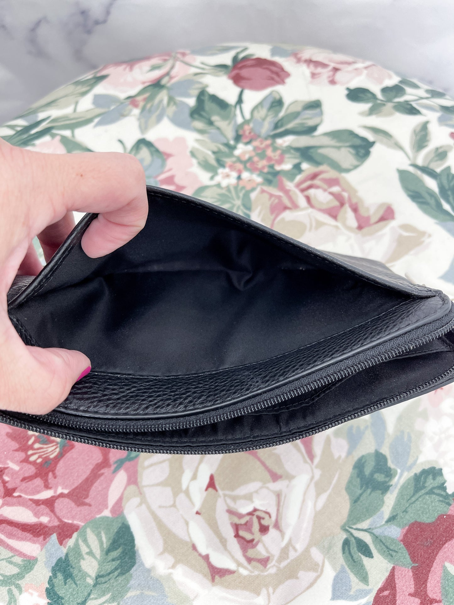 Coach | Madison Black Double Zipper Wallet