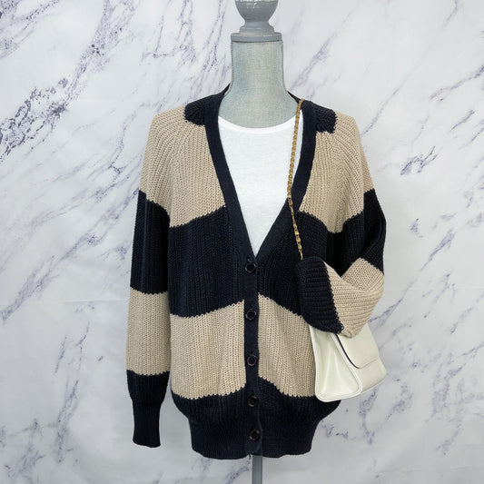 Album by Kenzo | Oversized Striped Cardigan Sweater | S