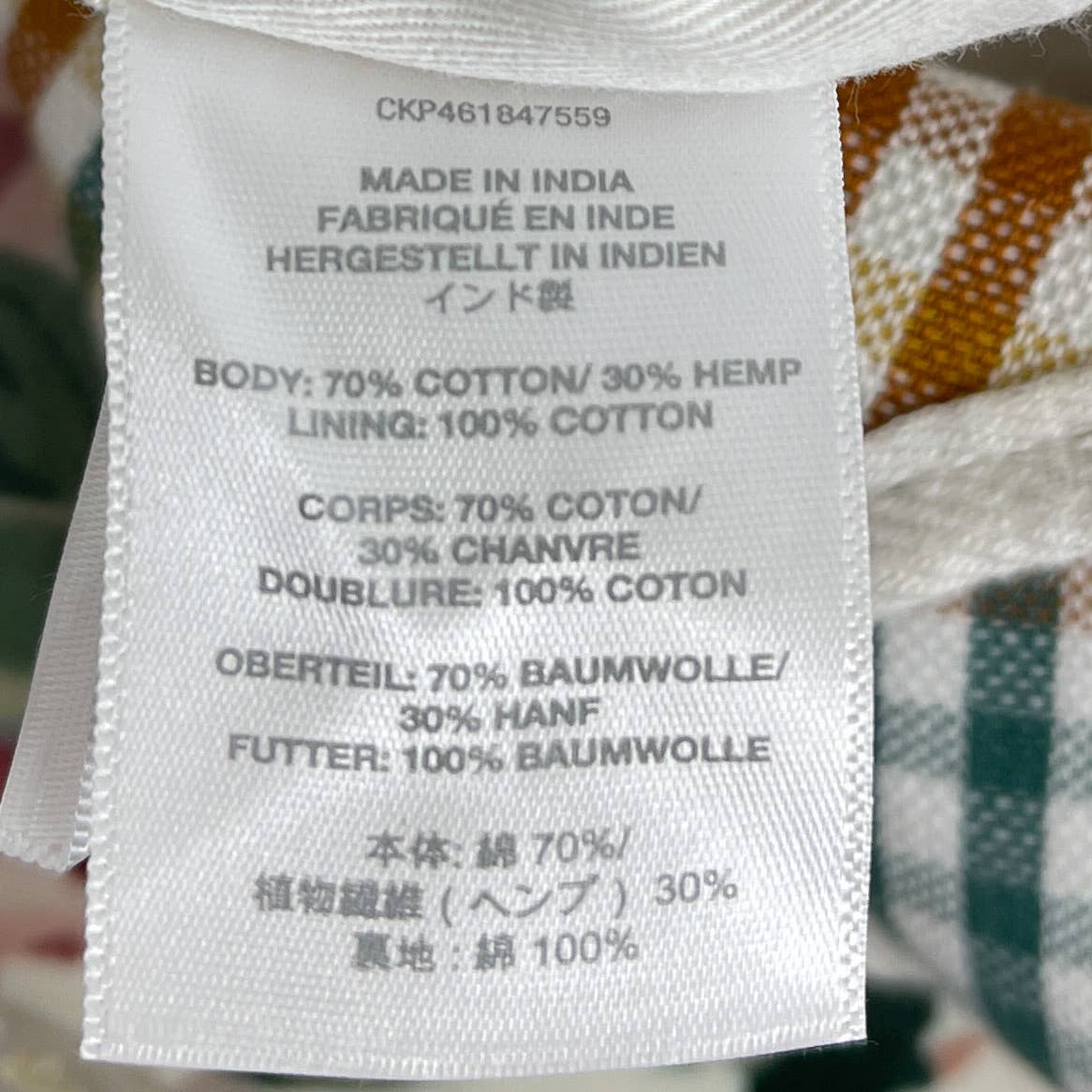 Madewell | The Sicilia Tote | Rainbow Gingham