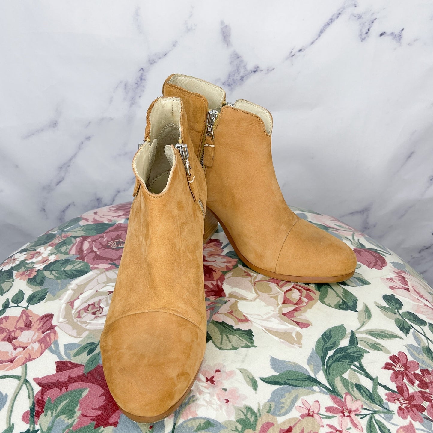Rag & Bone | Margot Nubuck Suede Ankle Bootie | 39.5