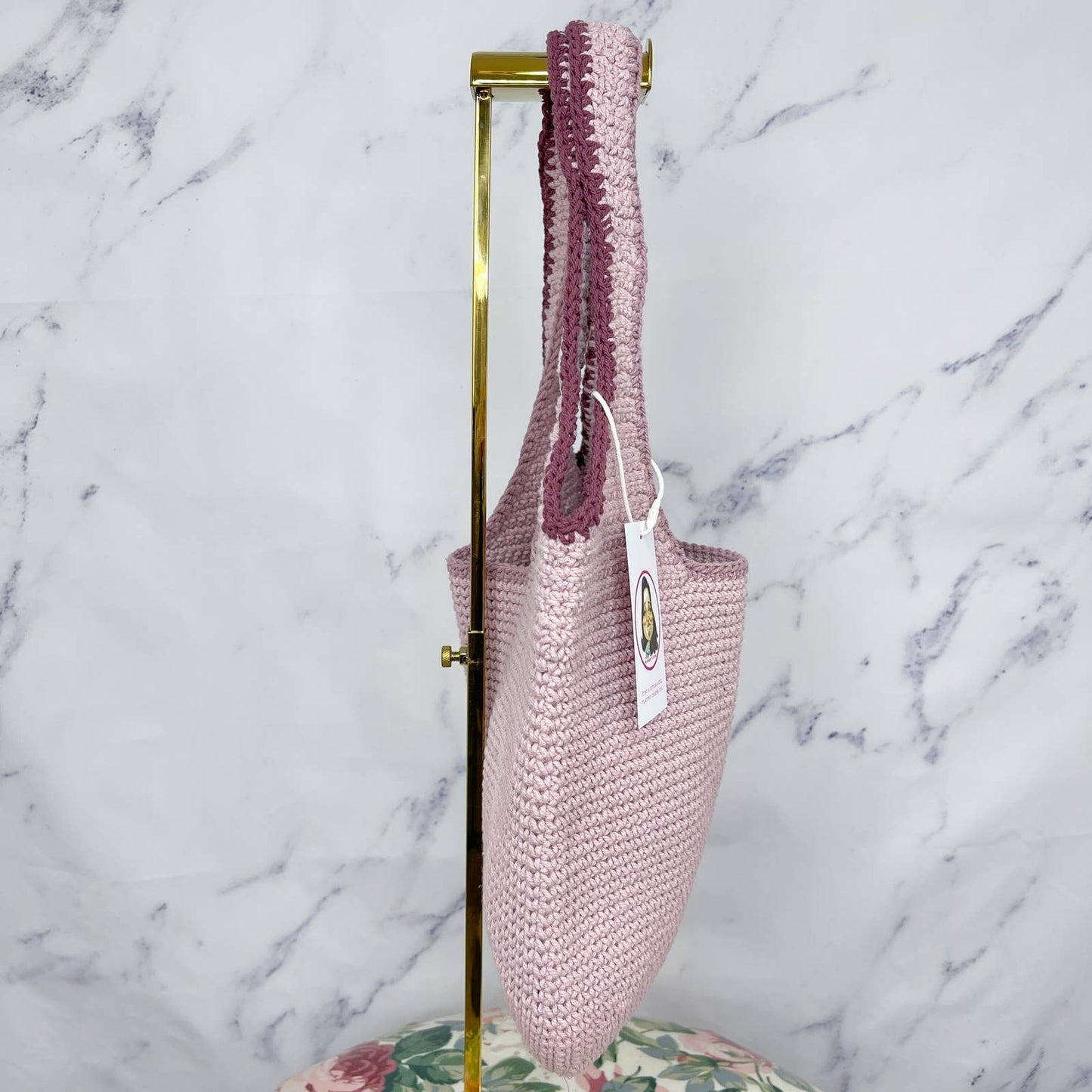 Madewell | The Crochet Shopper Bag| | Wisteria Dove Mutli