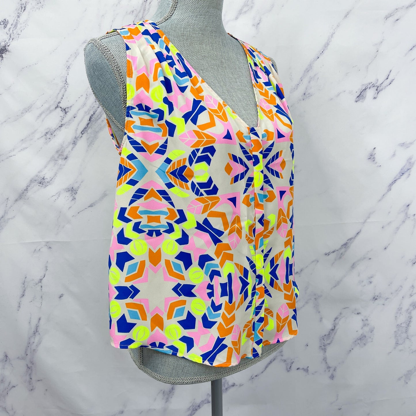 Mara Hoffman| Aloha Sky Geometric Print Top | S
