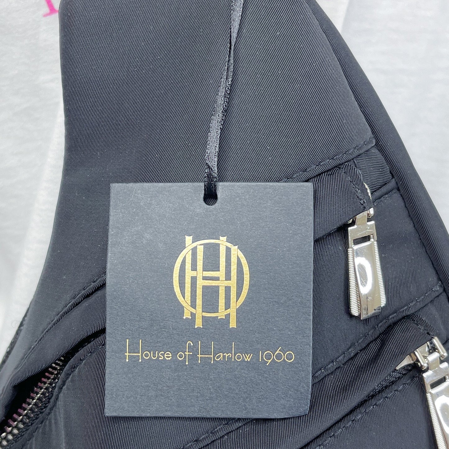 House of Harlow 1960 | Black Savannah Sling Bag/Crossbody
