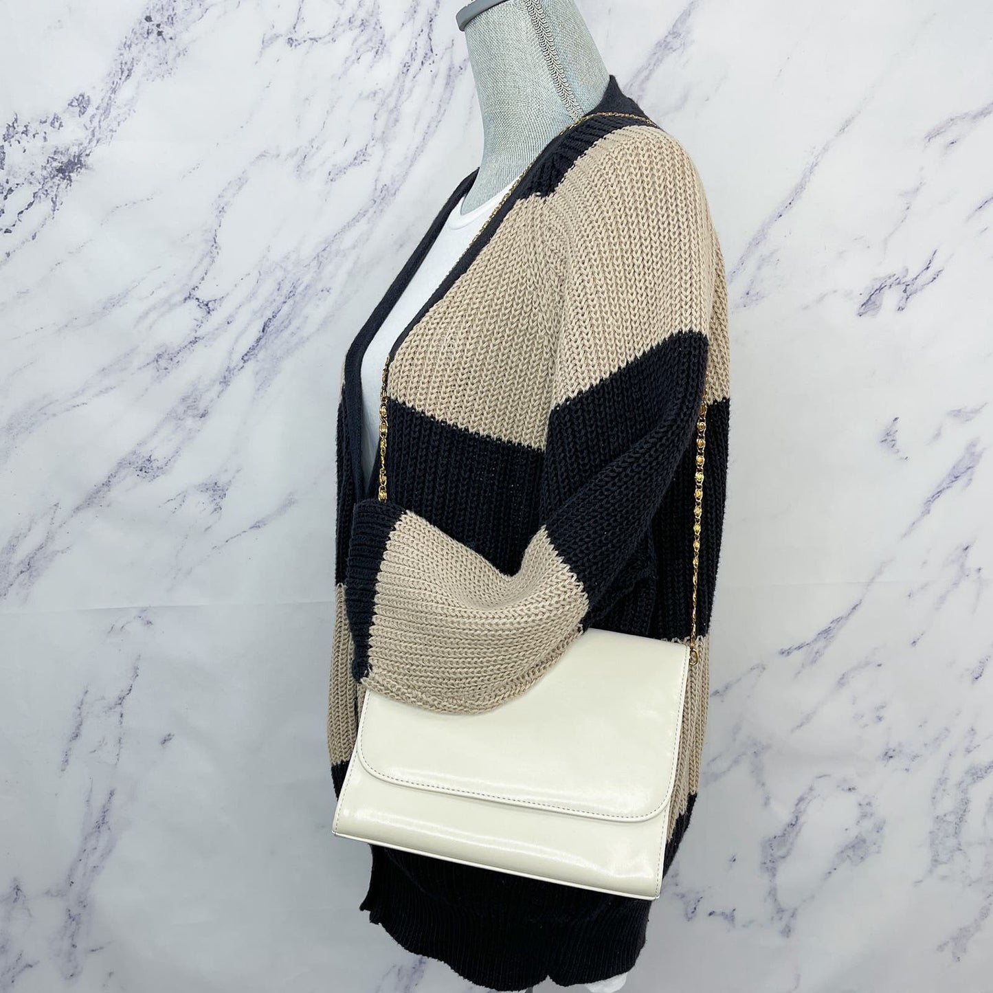 Album by Kenzo | Oversized Striped Cardigan Sweater | S