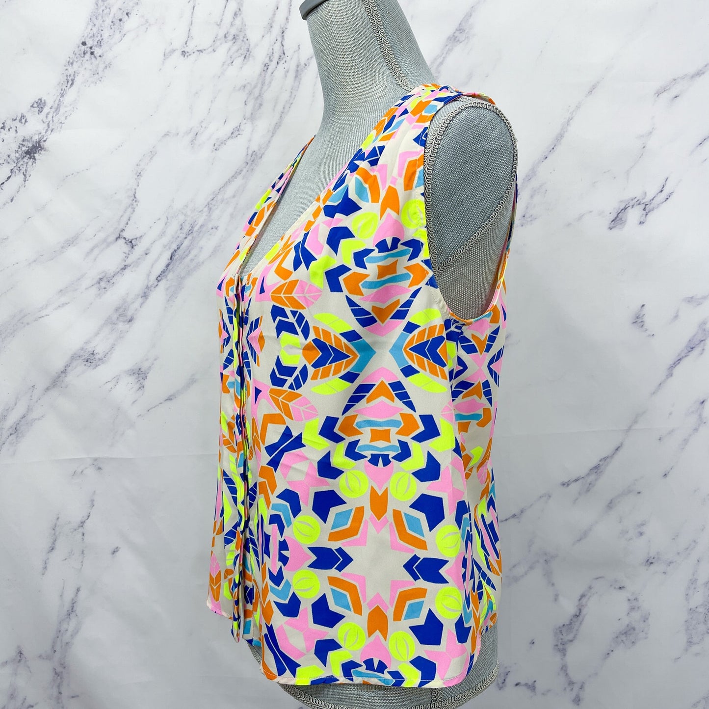 Mara Hoffman| Aloha Sky Geometric Print Top | S