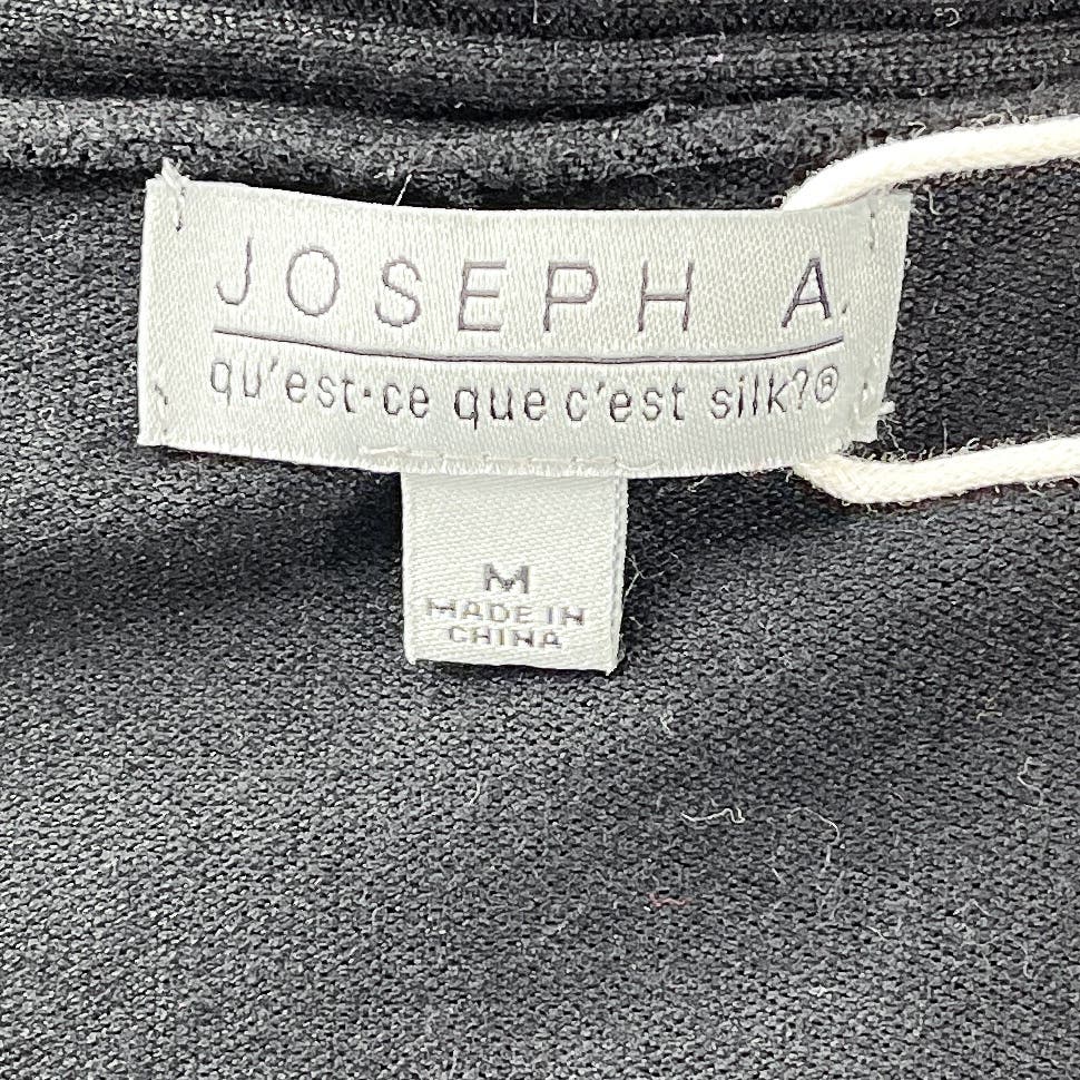 Joseph A. | Black Ribbed Cardigan/Shawl | M