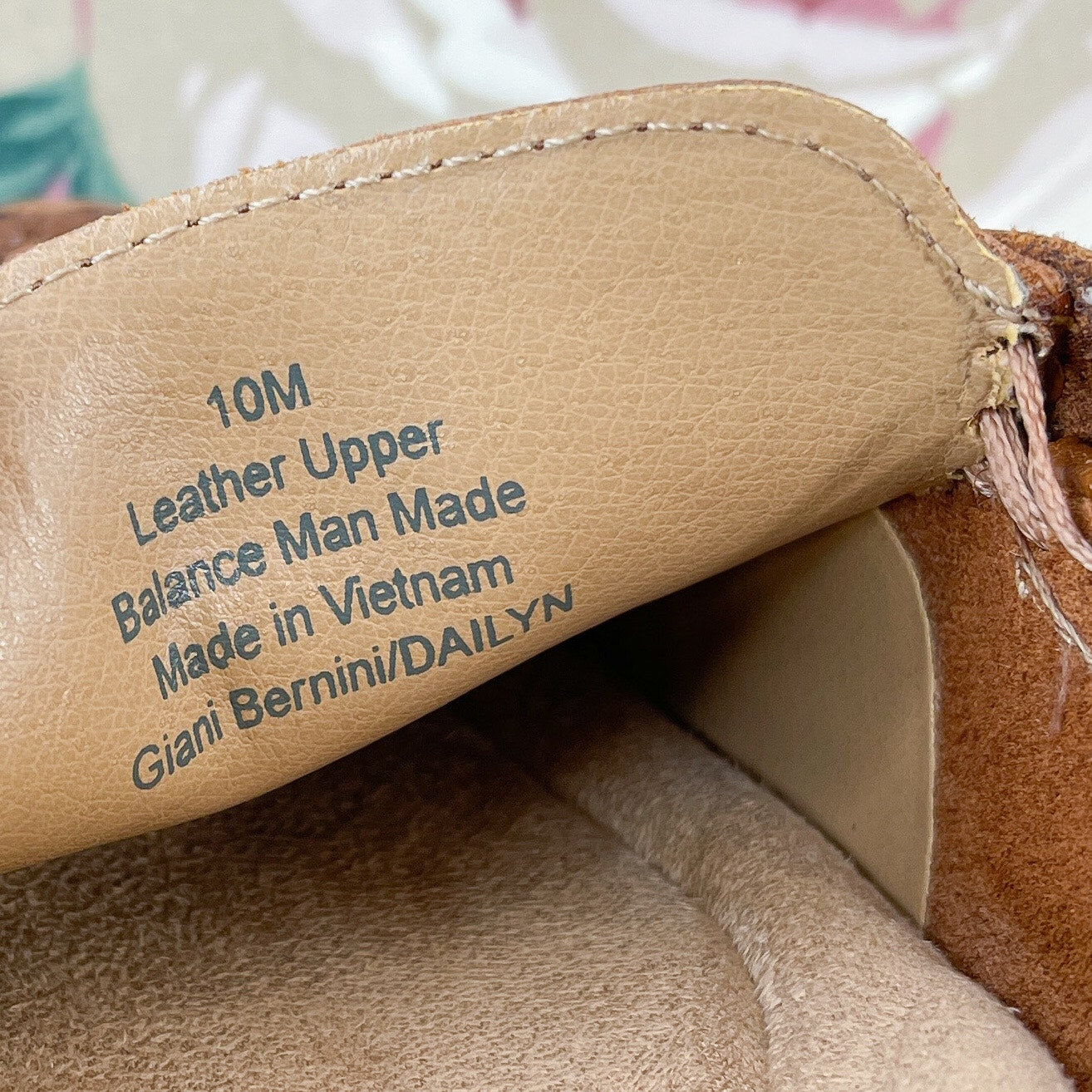 Giani Bernini | Dailyn Leather Loafer in Saddle Brown | 10