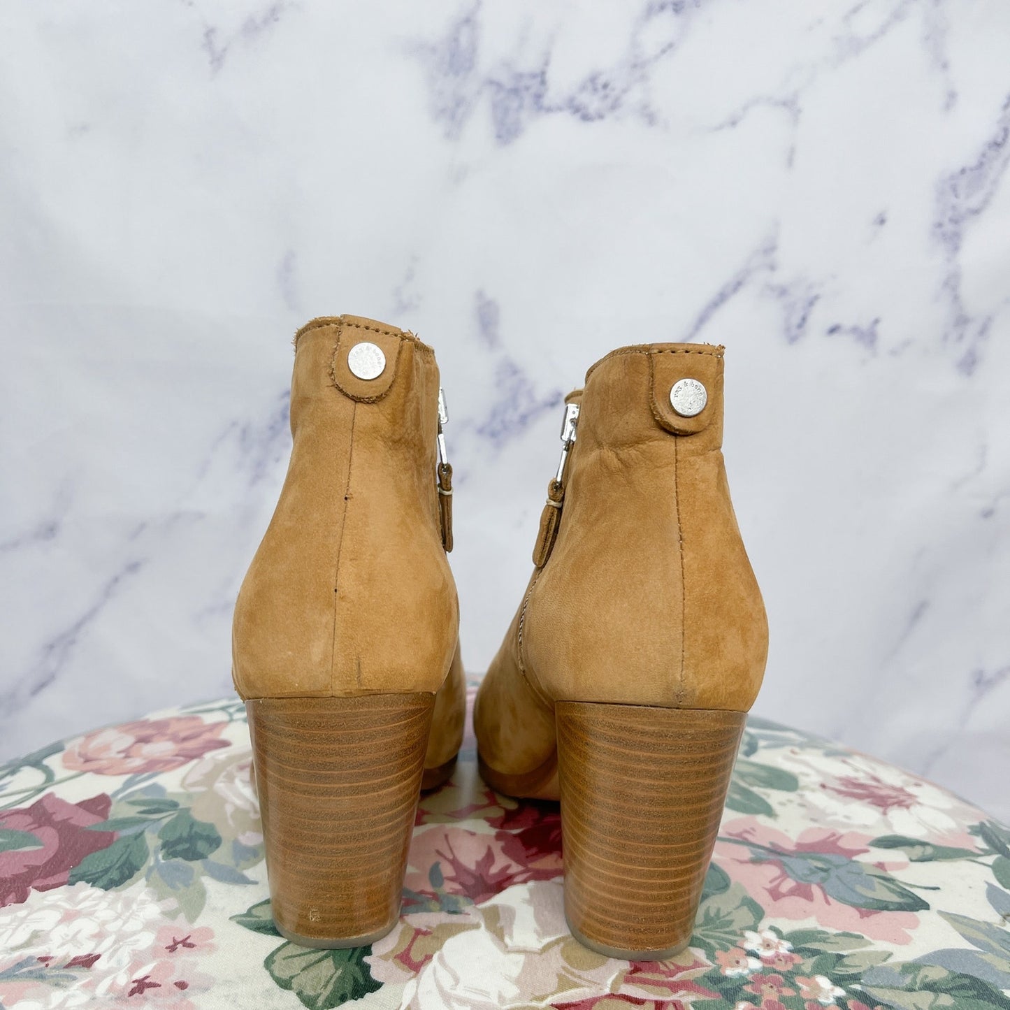Rag & Bone | Margot Nubuck Suede Ankle Bootie | 39.5