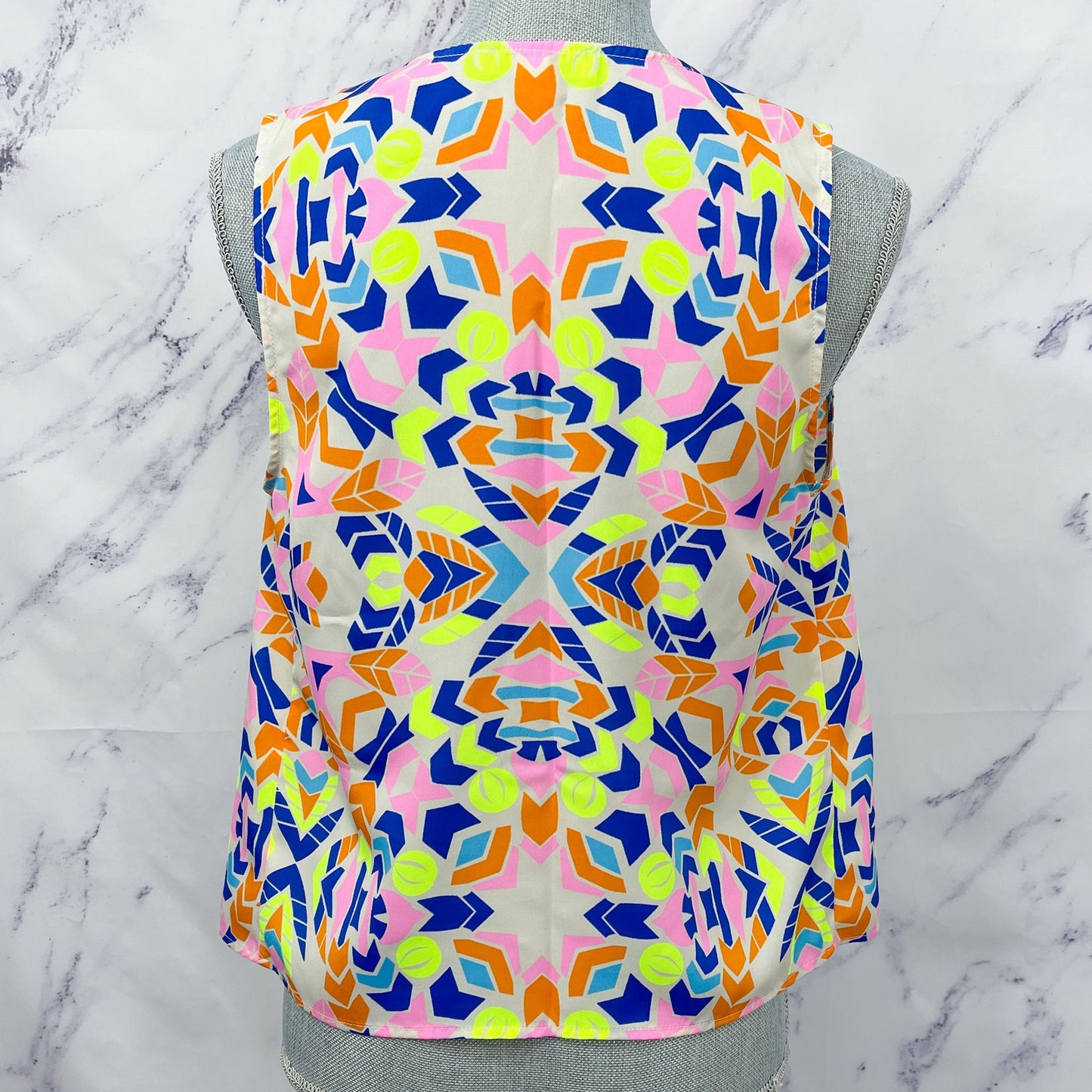 Mara Hoffman| Aloha Sky Geometric Print Top | S