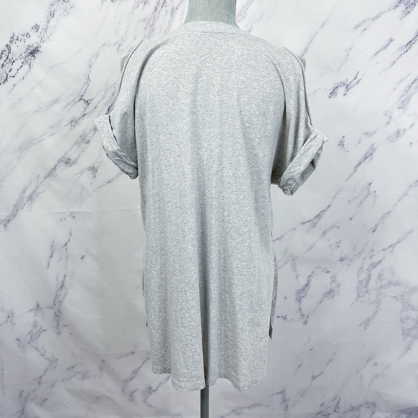 ALLSAINTS | Cora V Tee Cold Shoulder T-Shirt | XS/S