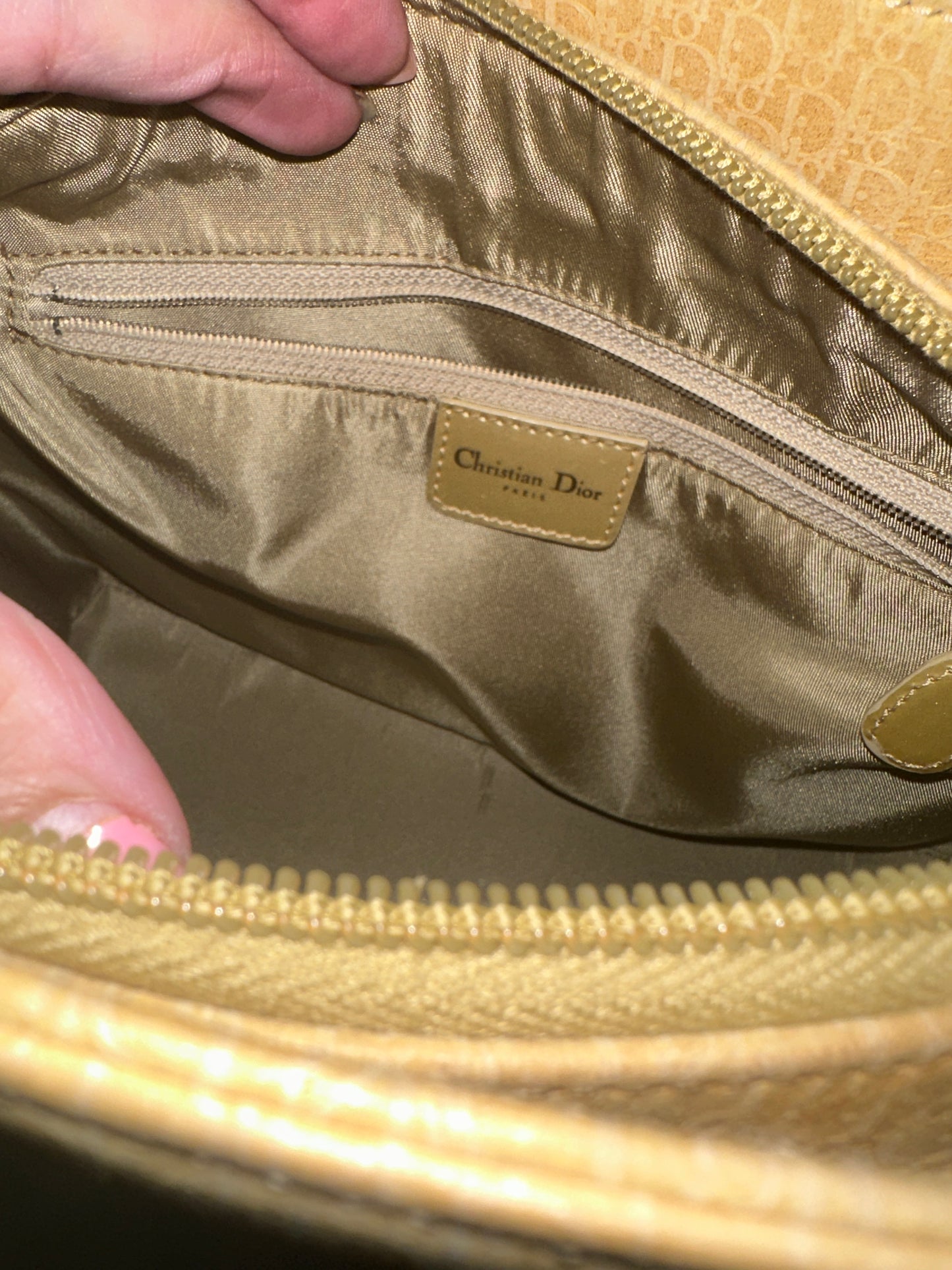 Christian Dior | Medium Suede Diorissimo Lady Dior Bag