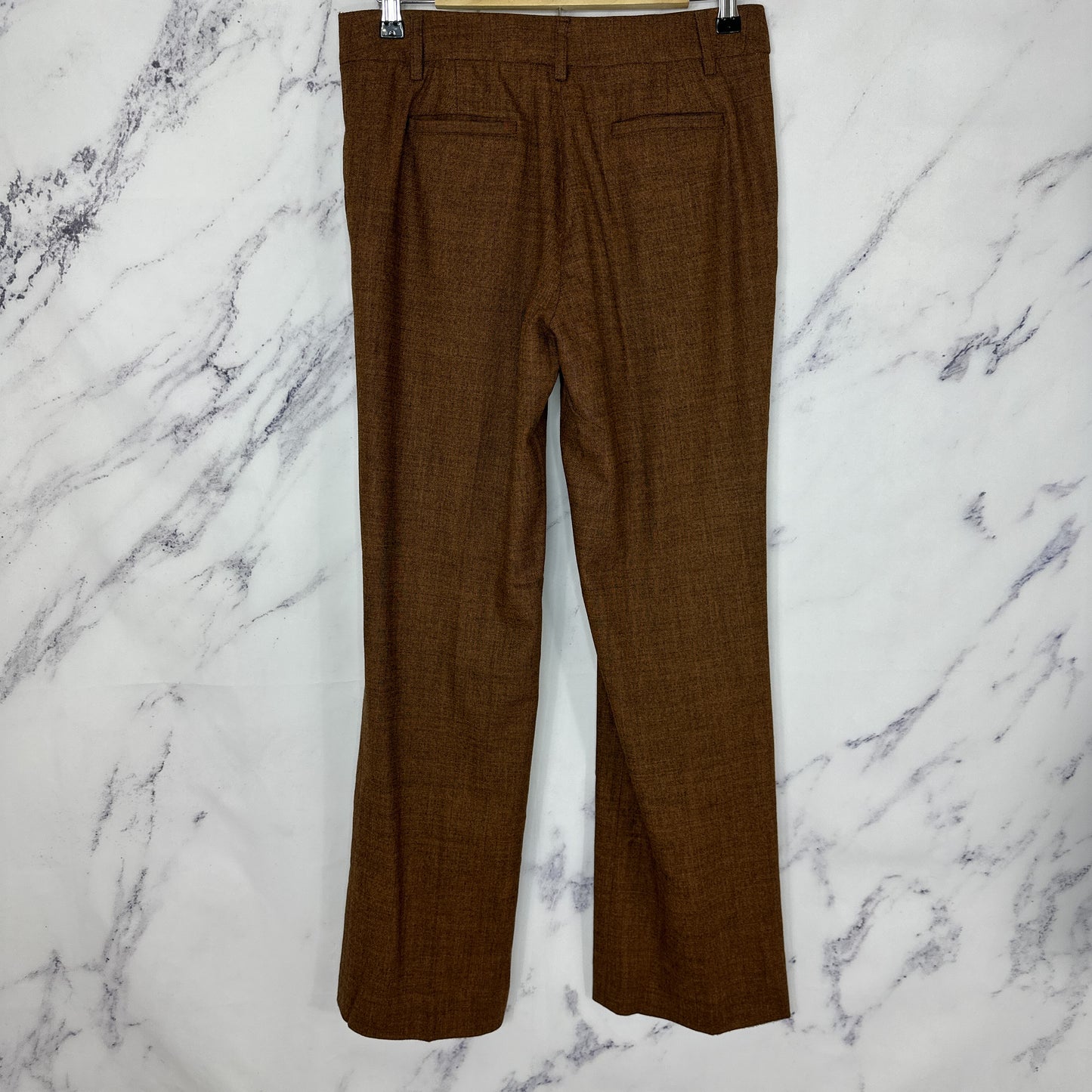 Etro | Brown Wool Blend Pants | IT 42 (US 8)