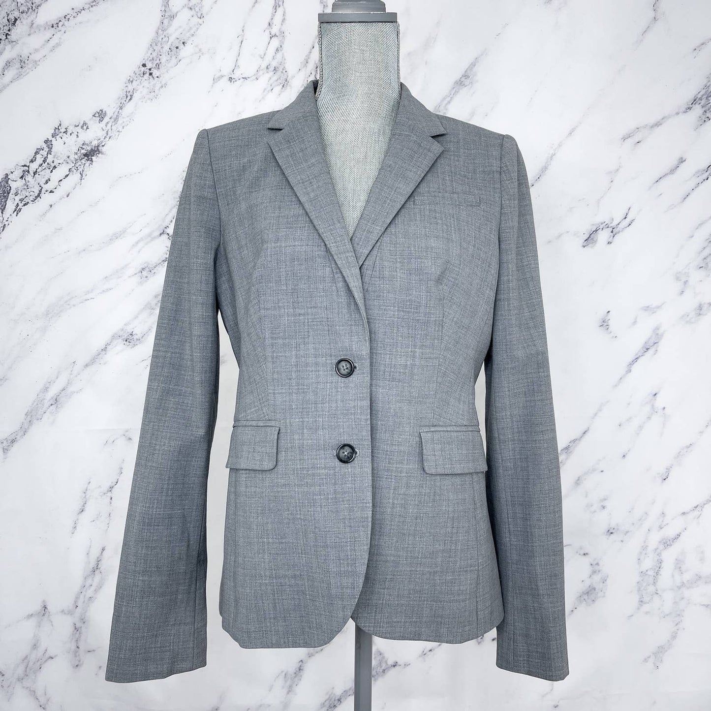 Banana Republic | Grey Wool Blazer | Sz 10