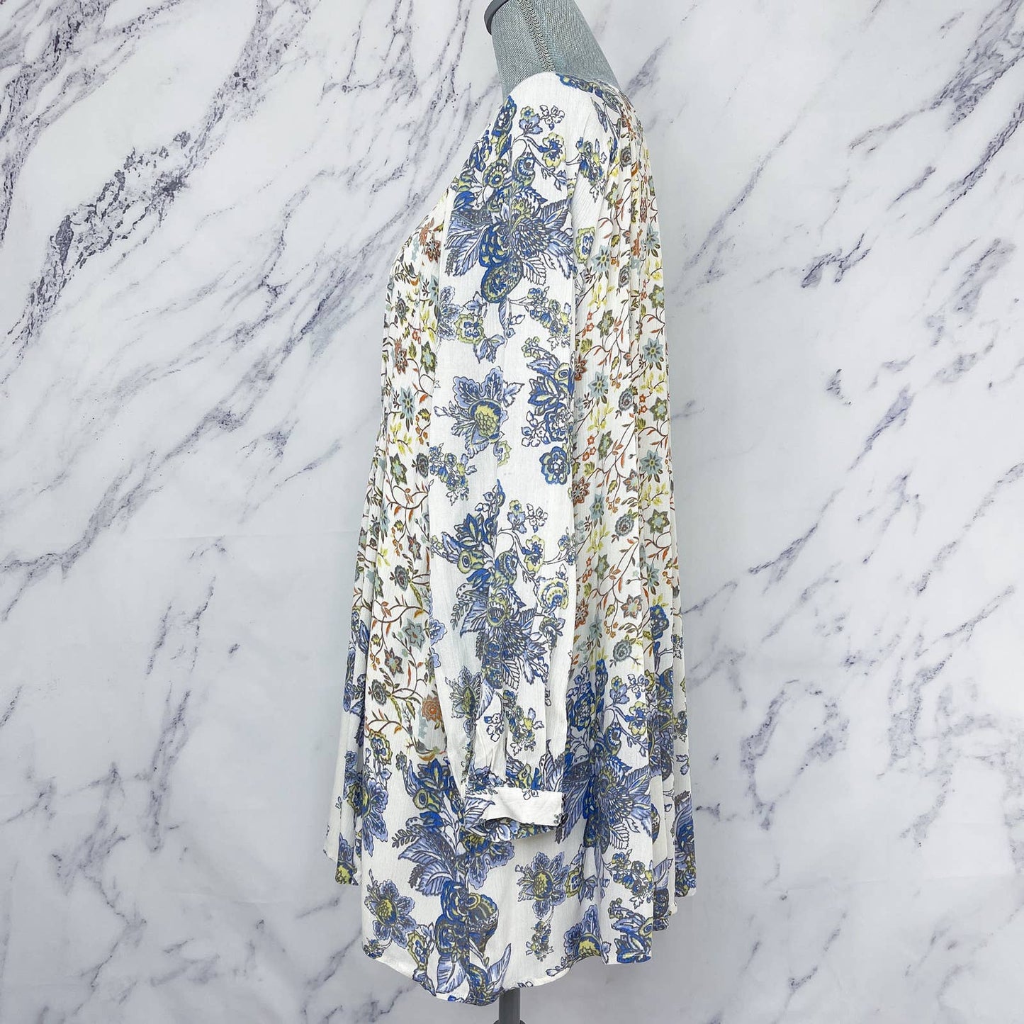 Free People | Lucky Loosey Tunic Dress in Honeysuckle Combo | Sz S