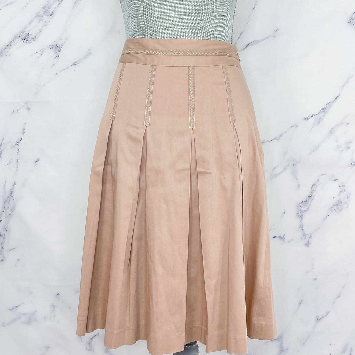 Ted Baker London | Blush Pleated Skirt | Sz 3 / US 6