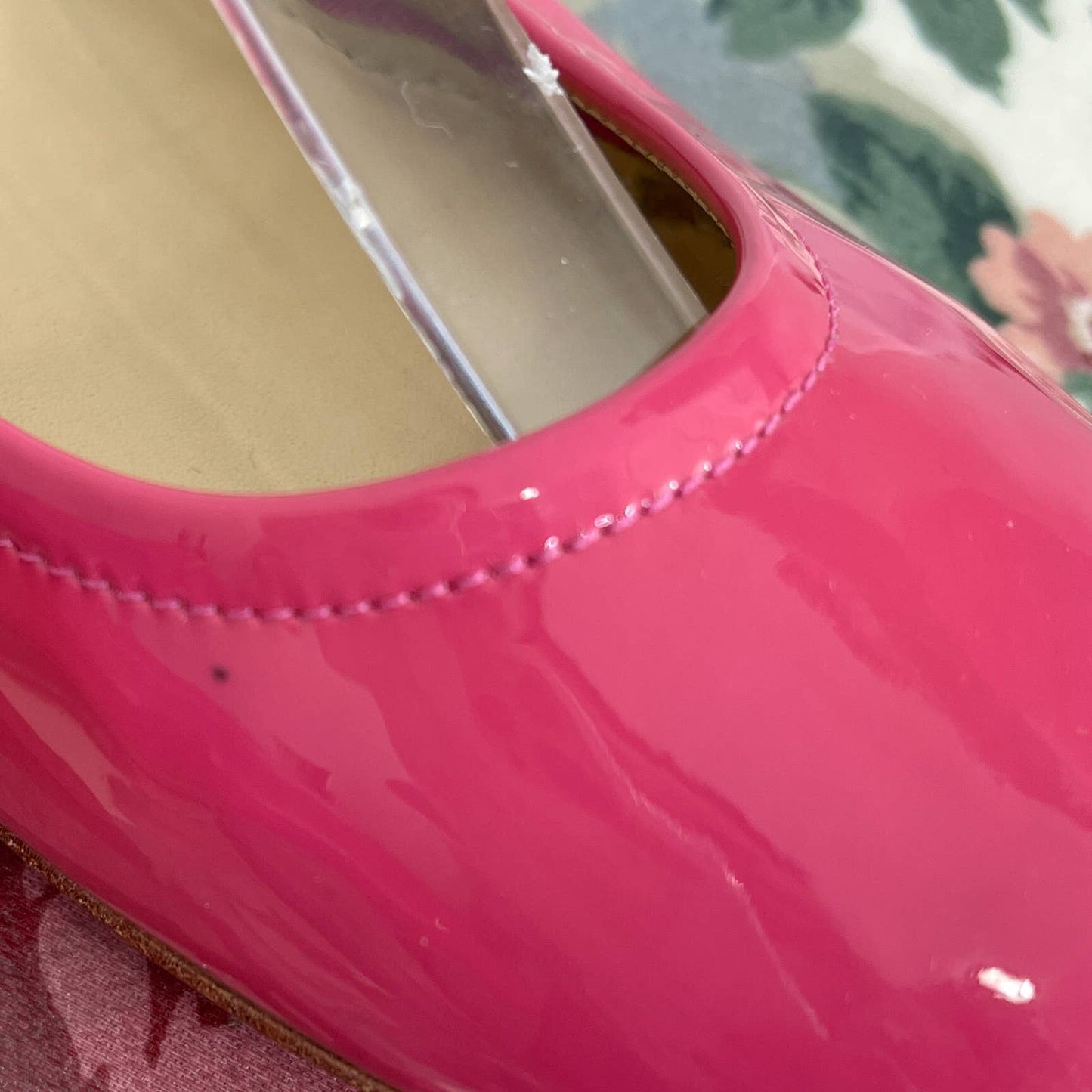 Vera Wang | Pink Patent Ballet Flat | Sz 6.5