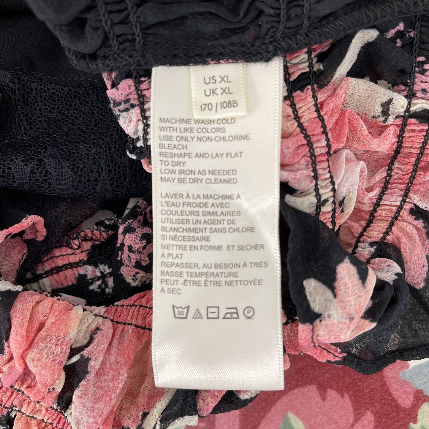Free People | Daphne Floral Print Top | Sz XL