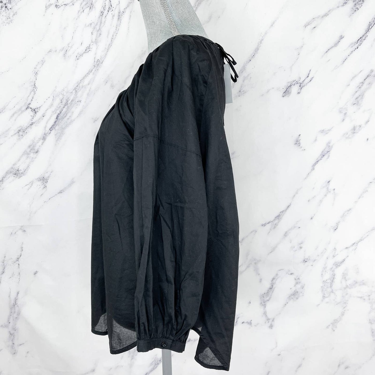 Everlane | Ruched Air Peasant Blouse | Sz 4 (S)