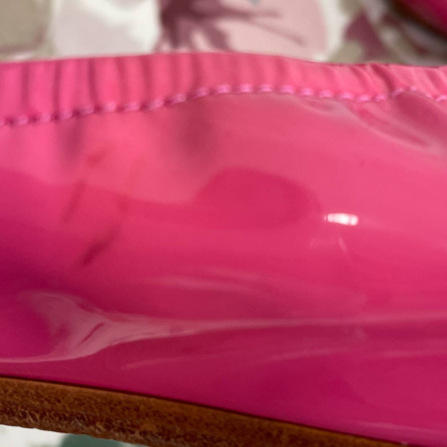 Vera Wang | Pink Patent Ballet Flat | Sz 6.5