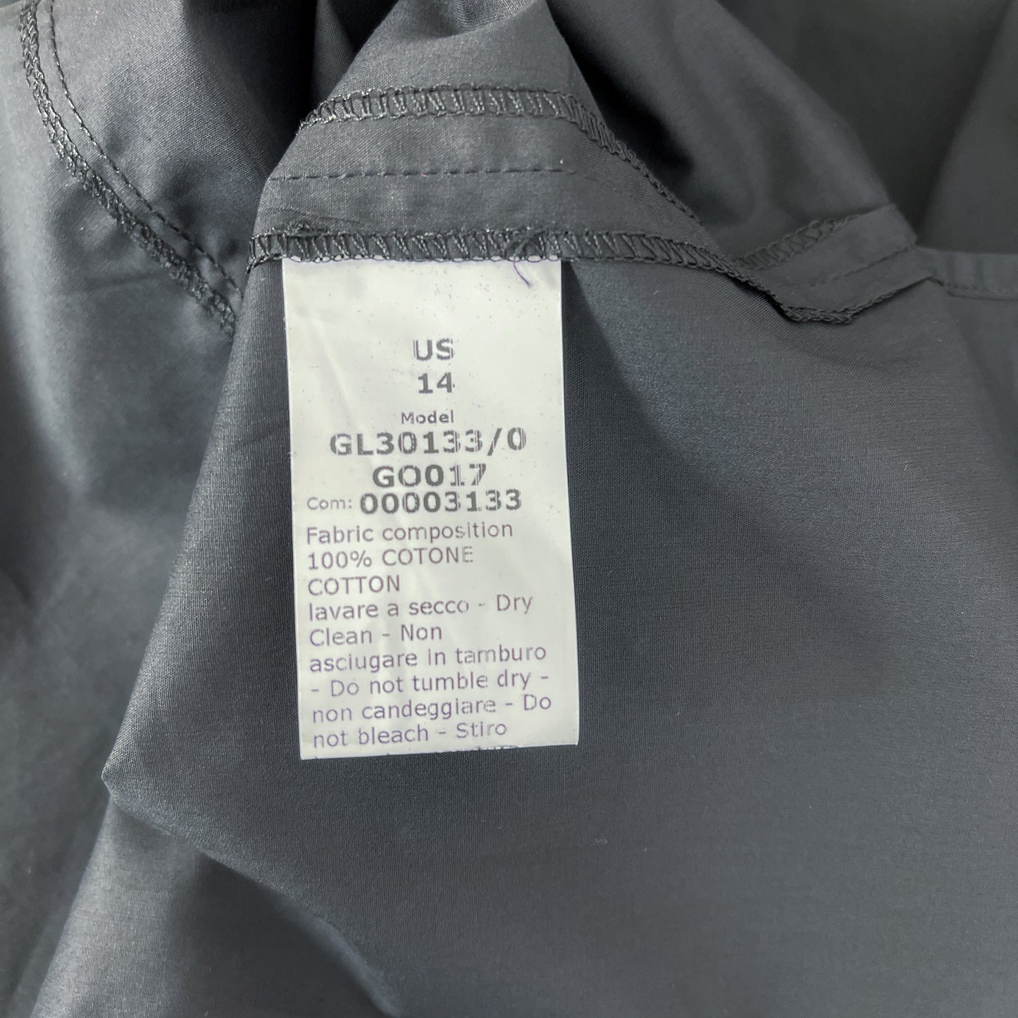 G. Label by Goop | Margo Pleated Neck Top | Sz 14