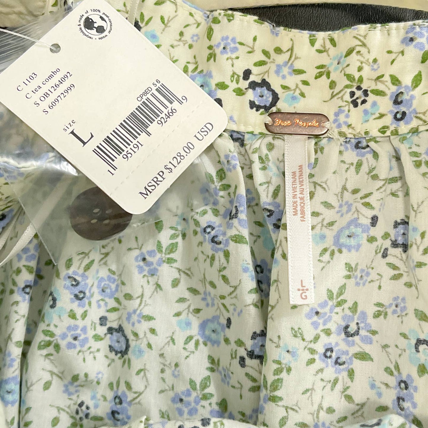 Free People | Petunia Mini Dress | Sz L