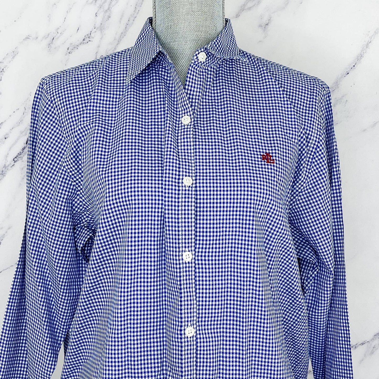 Lauren Ralph Lauren | Button-Down Long Sleeve Blouse