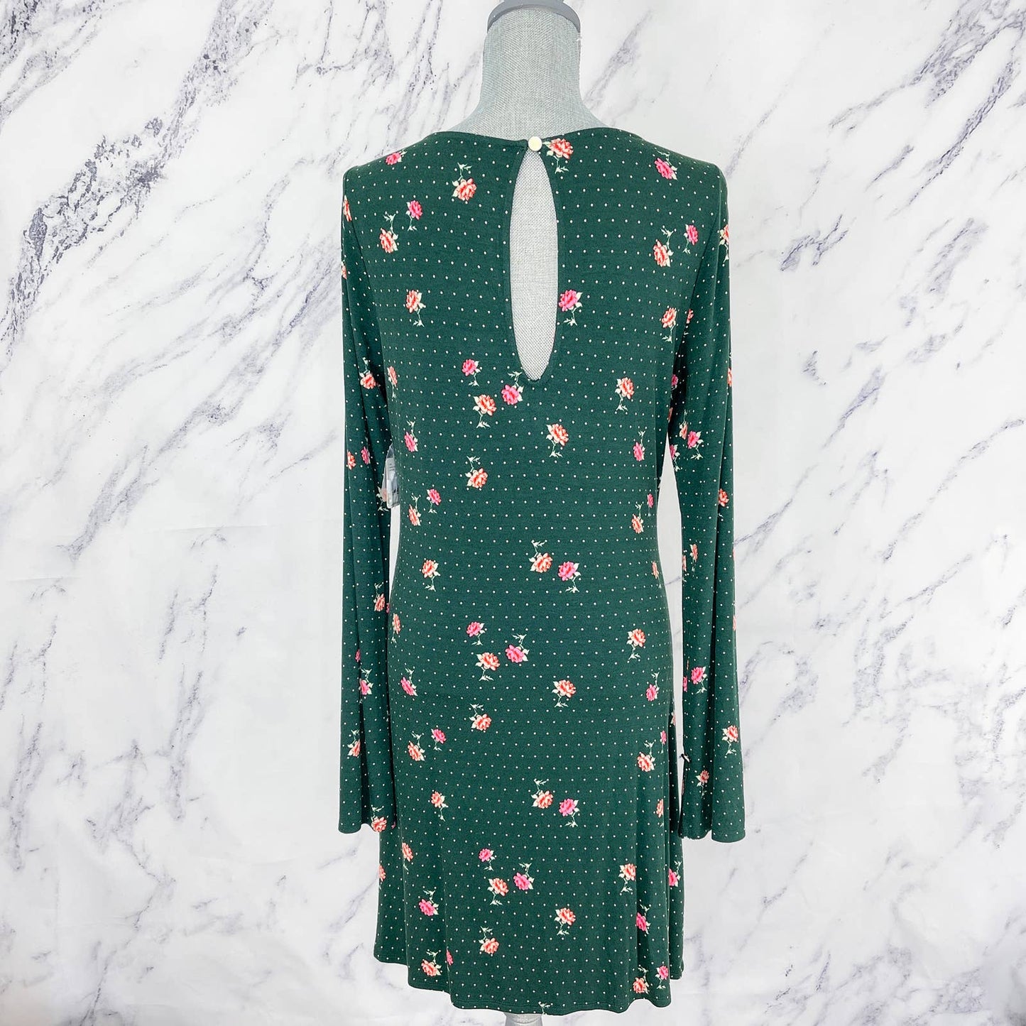 Free People | Celia Long Sleeve Mini Dress | Sz L