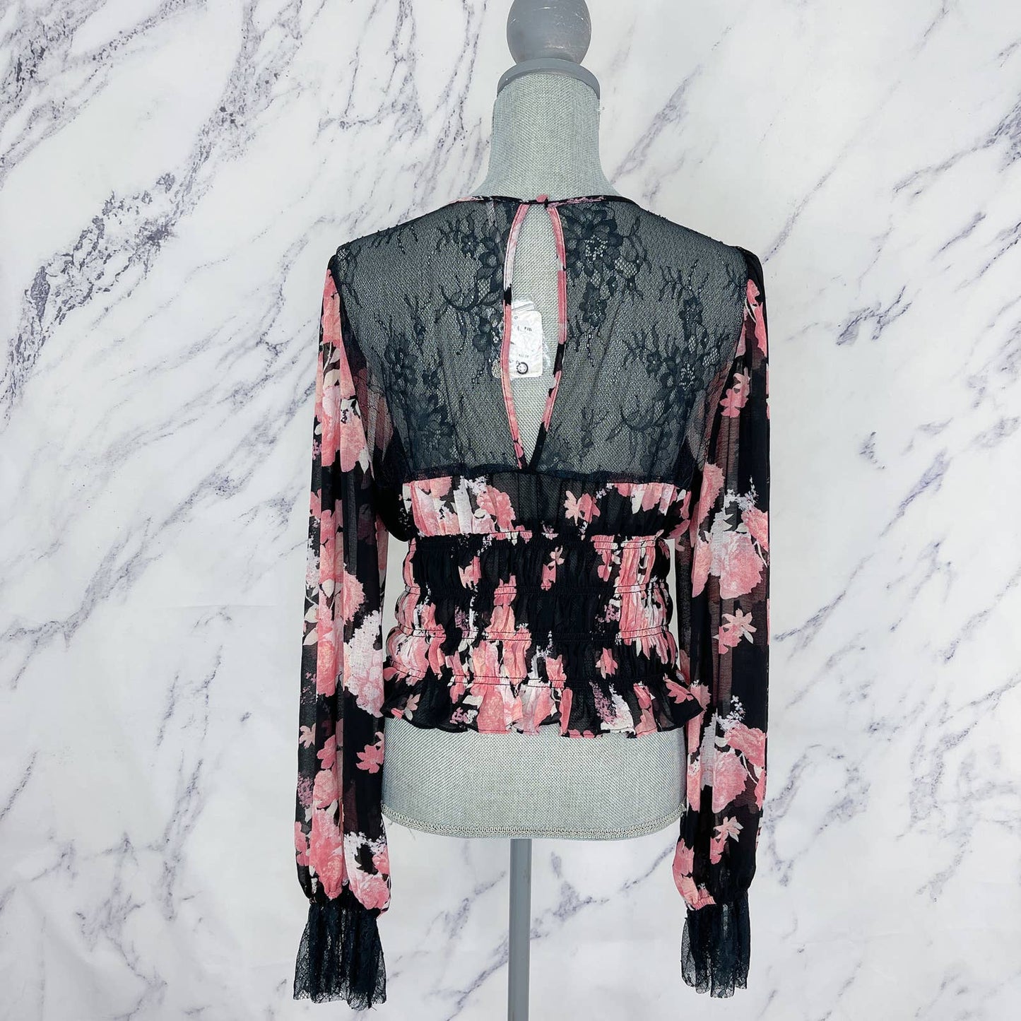 Free People | Daphne Floral Print Top | Sz XL
