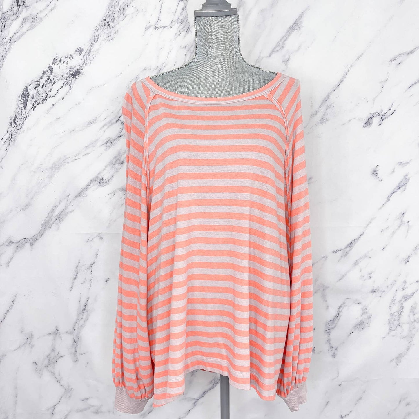 Free People Movement | She's Everything Striped Shirt | Sz M