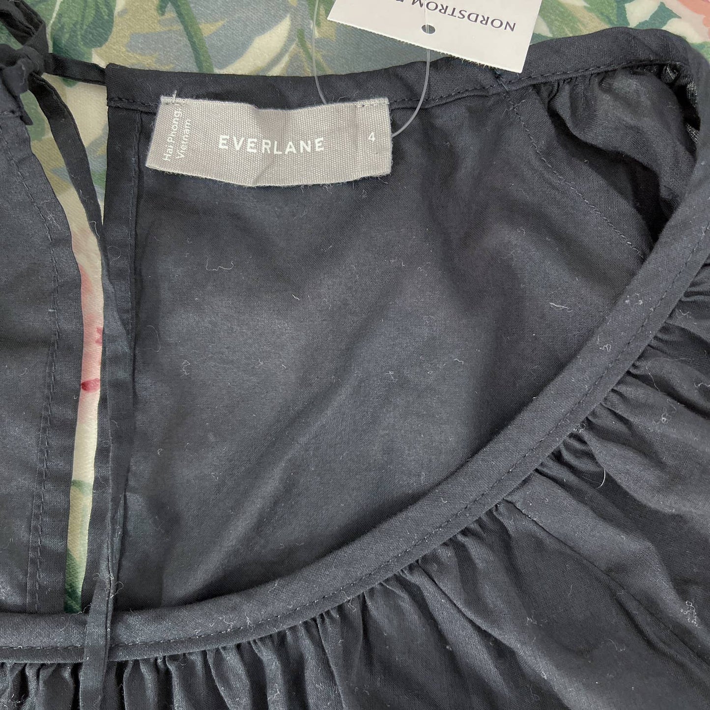 Everlane | Ruched Air Peasant Blouse | Sz 4 (S)