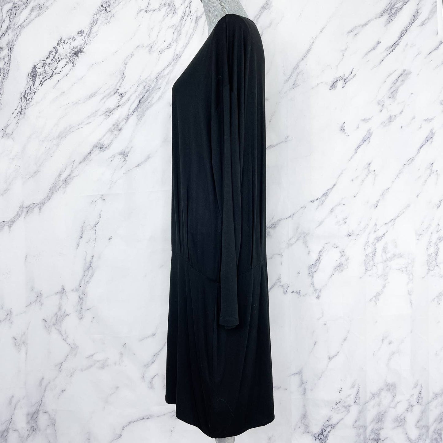 Banana Republic | Black Knit Long Sleeve Dress | Sz XL