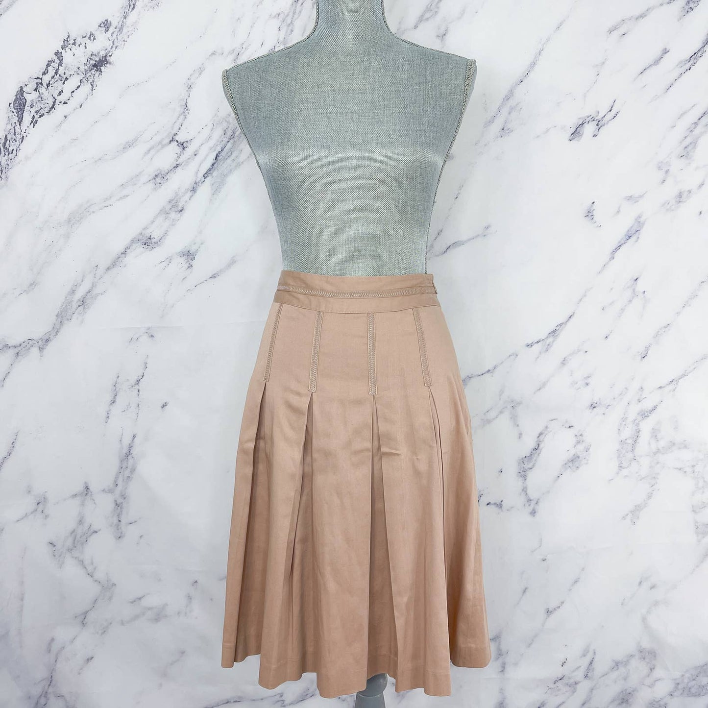 Ted Baker London | Blush Pleated Skirt | Sz 3 / US 6