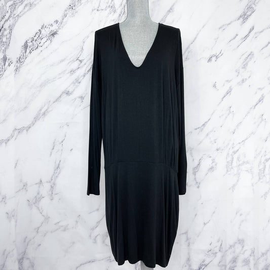 Banana Republic | Black Knit Long Sleeve Dress | Sz XL